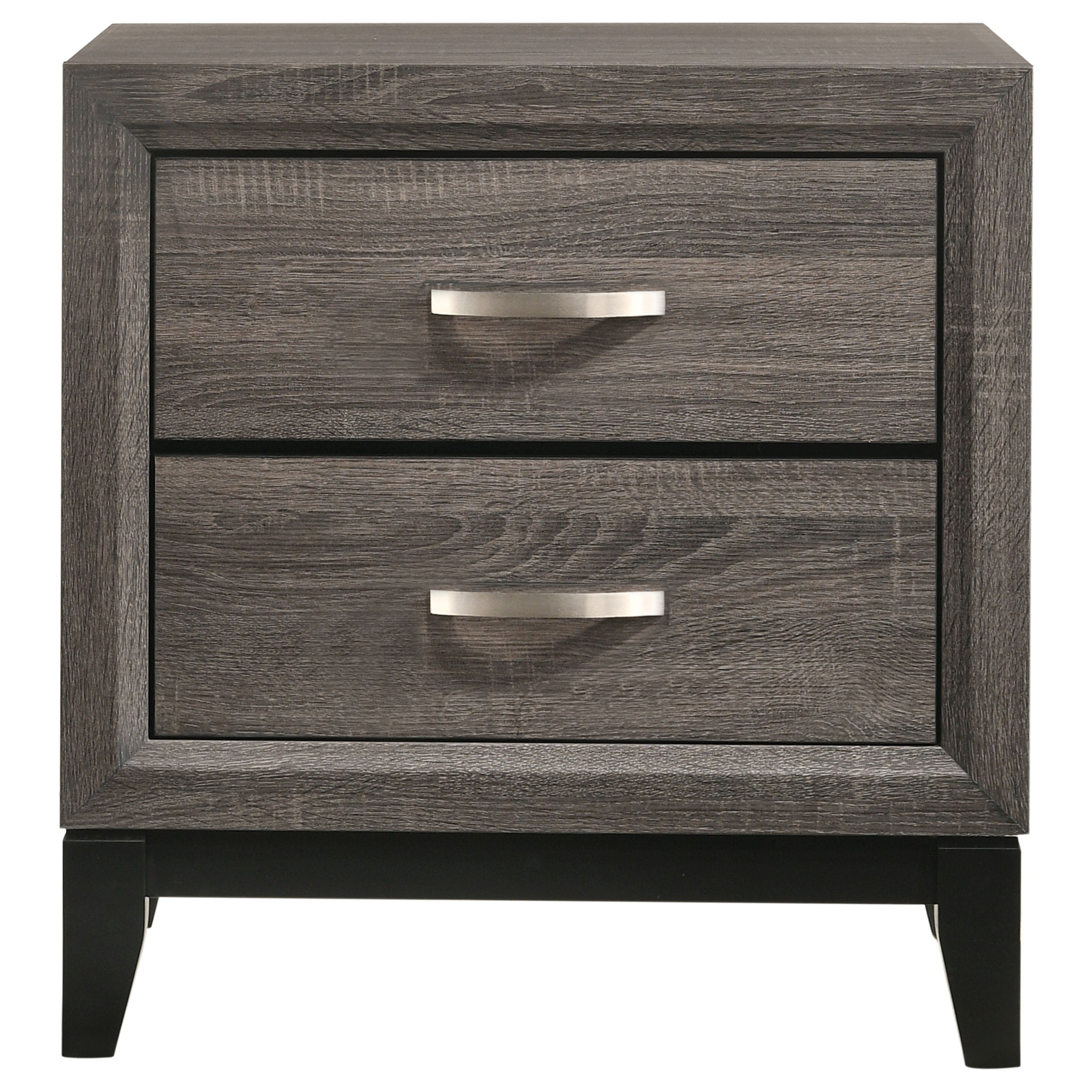 Watson Four-piece Twin Bedroom Set Grey Oak