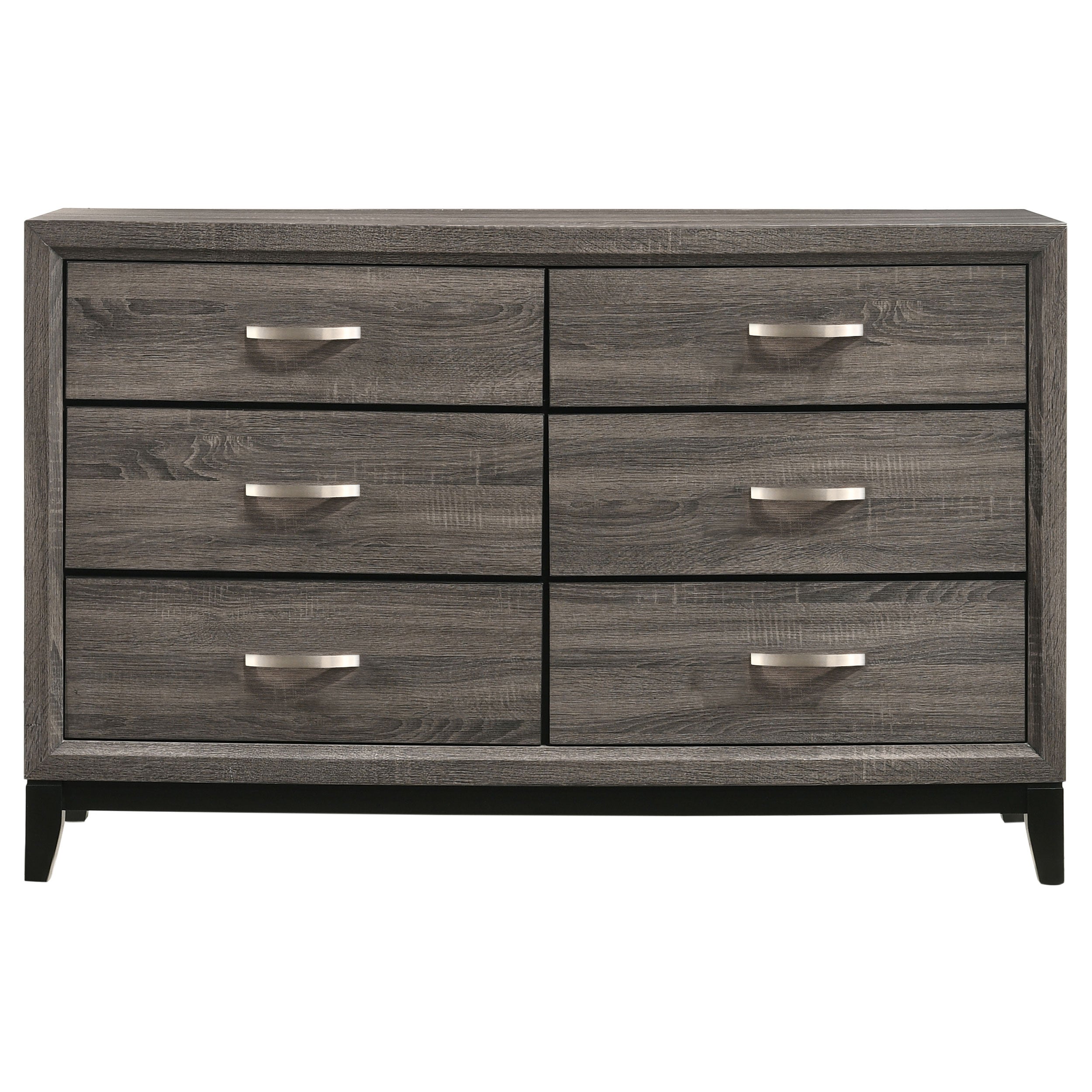 Watson Four-piece Twin Bedroom Set Grey Oak