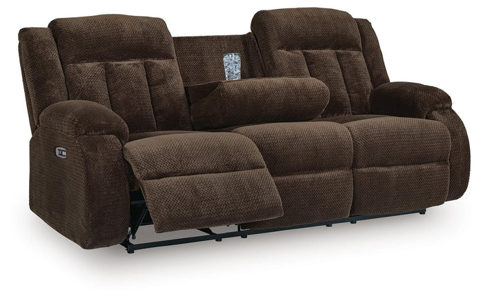 Observation Power Reclining Sofa with Drop Down Table