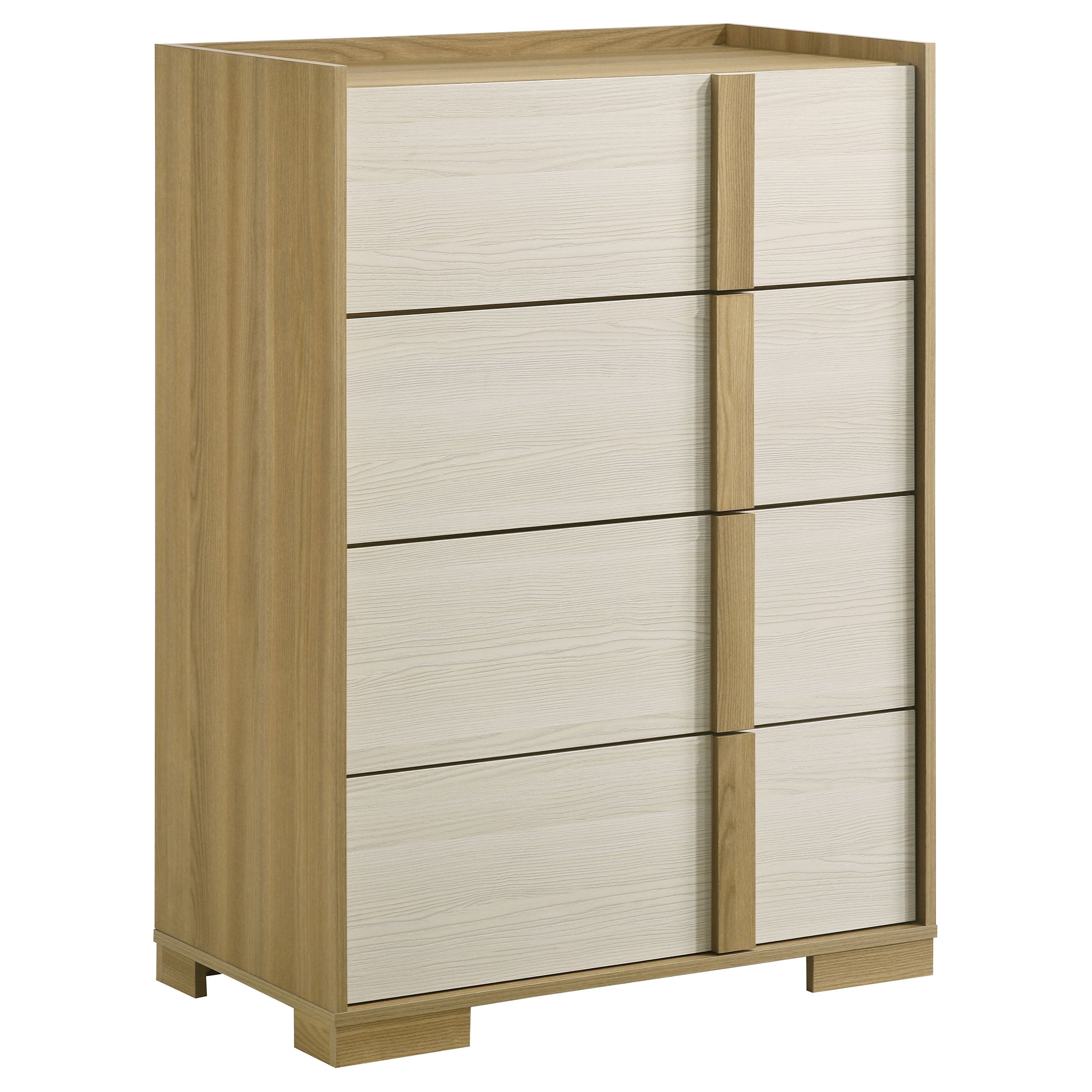 Dar Furniture - Coaster - Hyland 4-drawer Chest of Drawers Natural - 215655