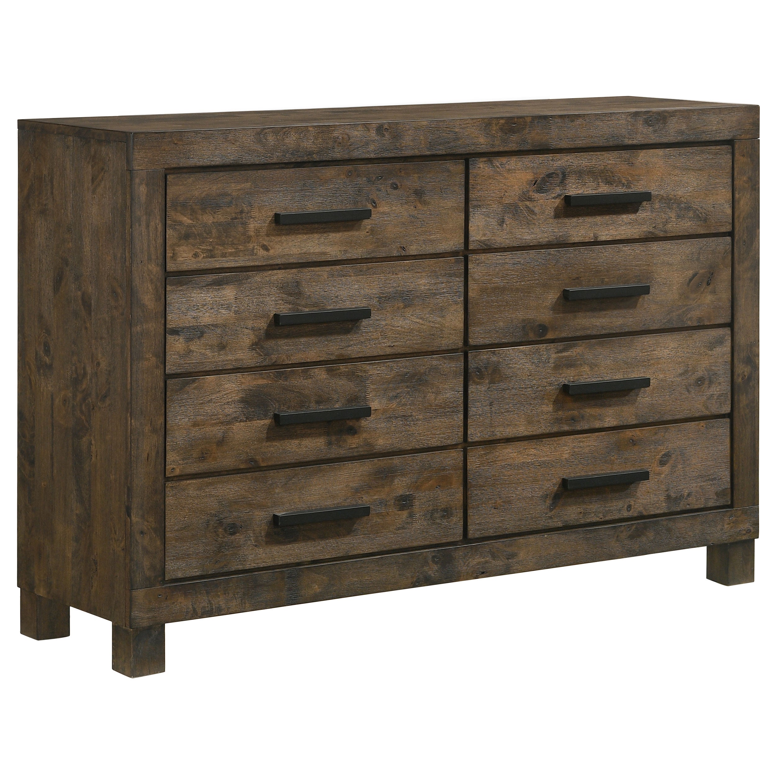 Dar Furniture - Coaster - Woodmont 8-drawer Dresser Rustic Golden Brown - 222633