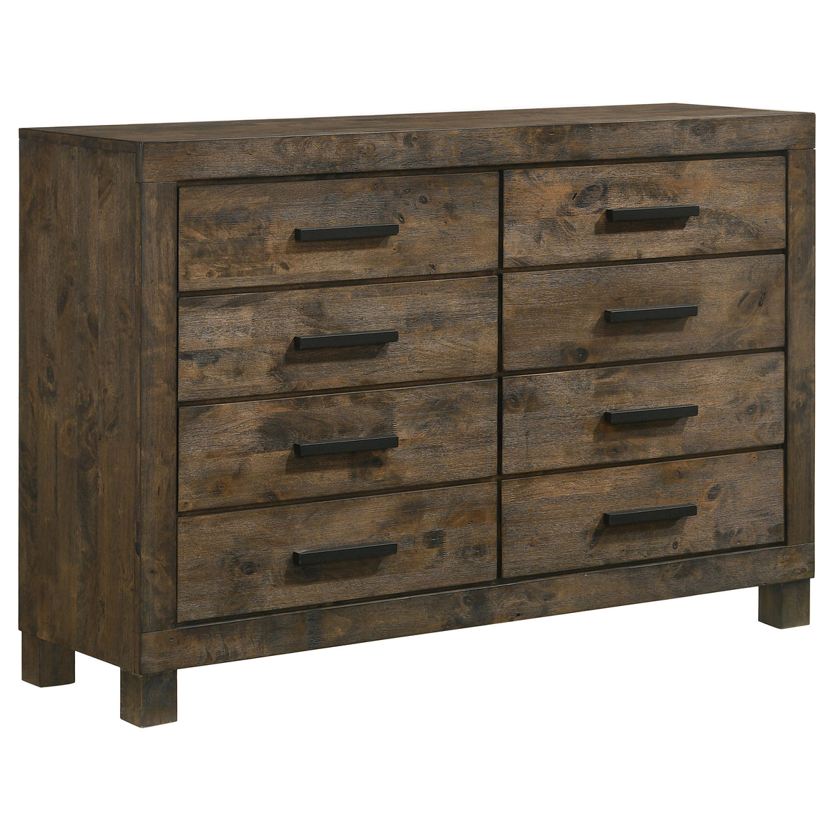 Dar Furniture - Coaster - Woodmont 8-drawer Dresser Rustic Golden Brown - 222633