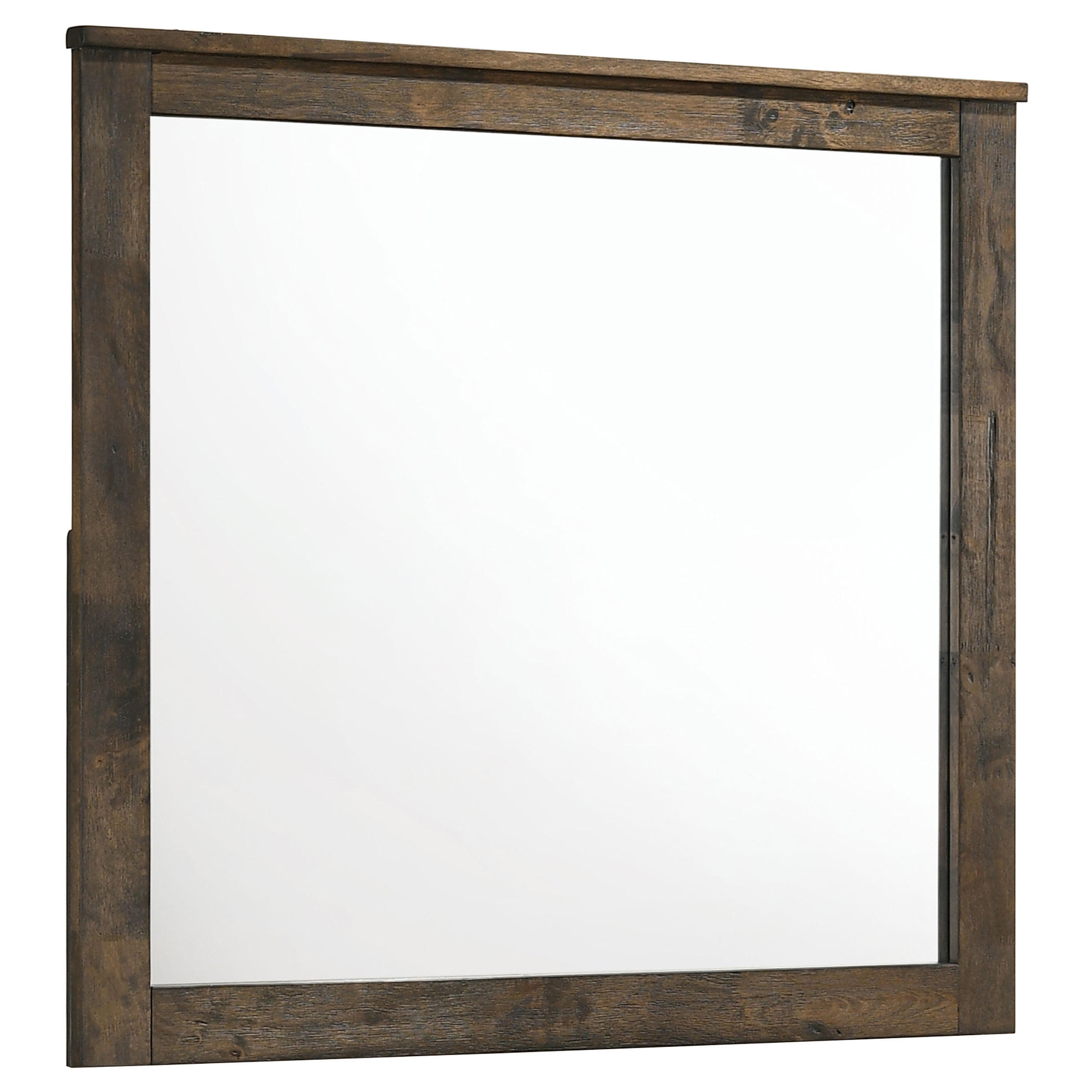 Dar Furniture - Coaster - Woodmont Dresser Mirror Rustic Golden Brown - 222634