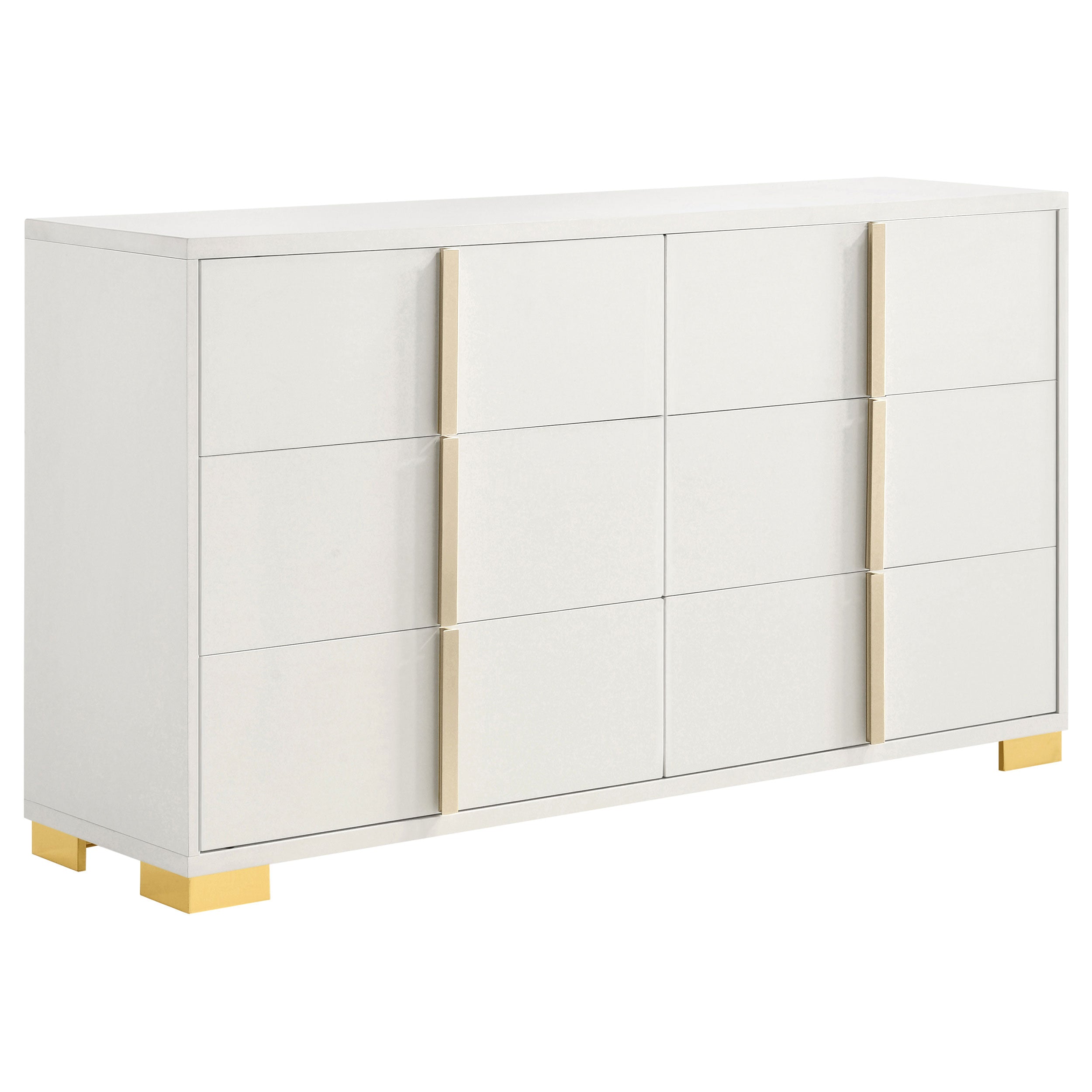 Dar Furniture - Coaster - Marceline 6-drawer Dresser White - 222933