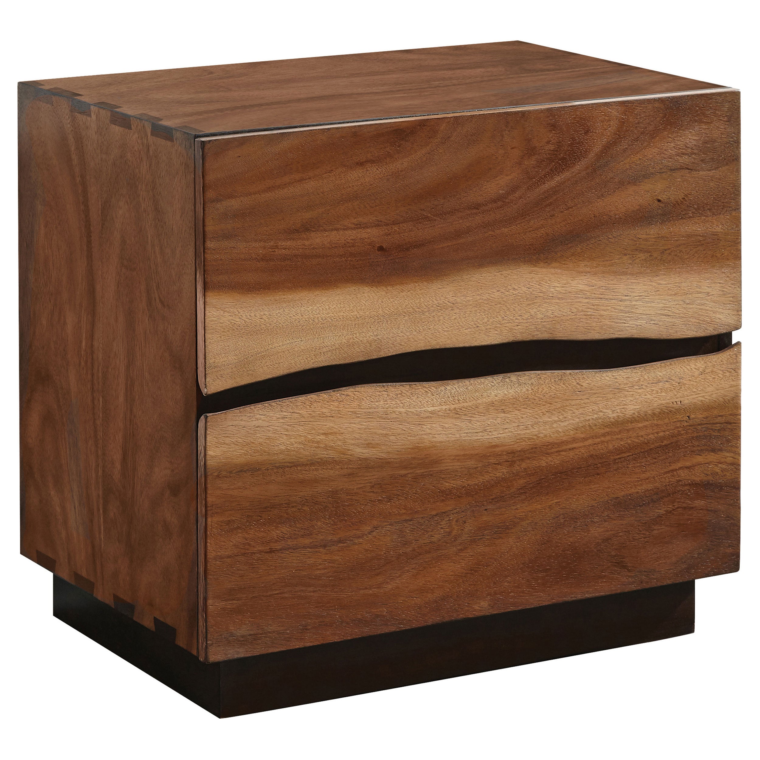 Dar Furniture - Coaster - Winslow 2-drawer Nightstand Smokey Walnut - 223252