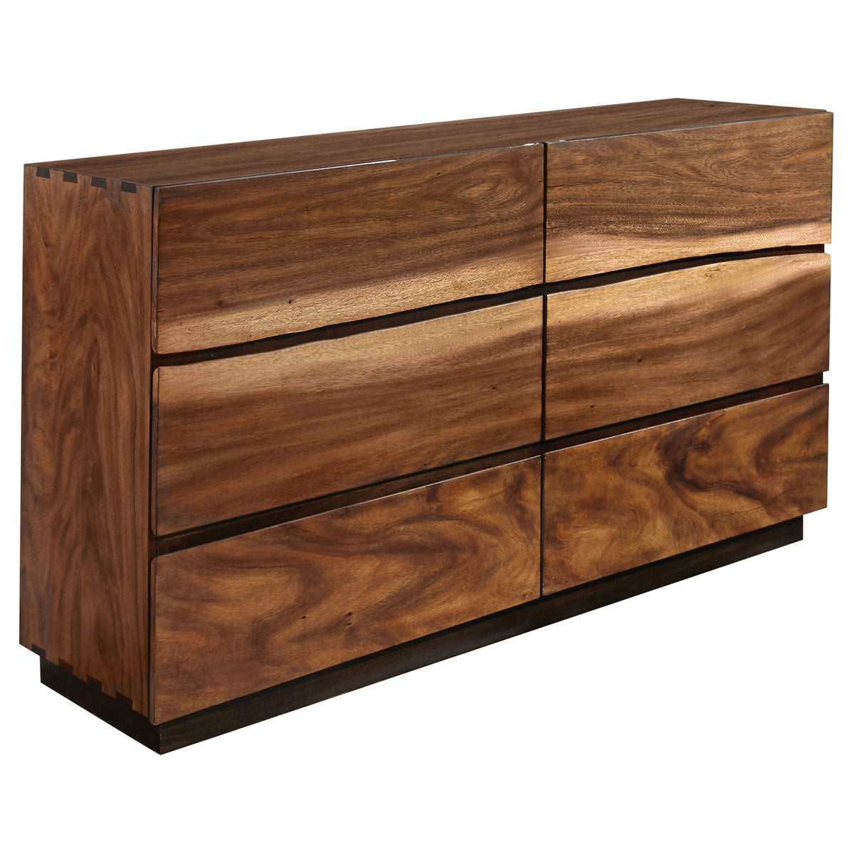 Dar Furniture - Coaster - Winslow 6-drawer Dresser Smokey Walnut - 223253