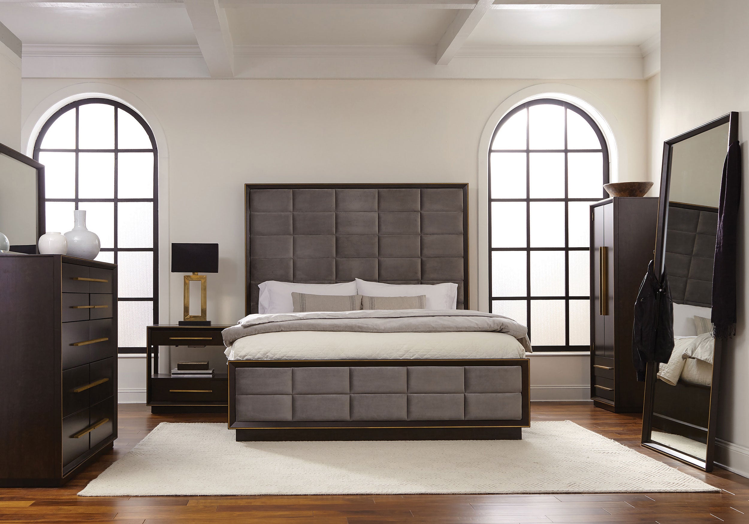 Dar Furniture - Coaster - Durango 5-piece California King Bedroom Set Peppercorn - 223261KW-S5