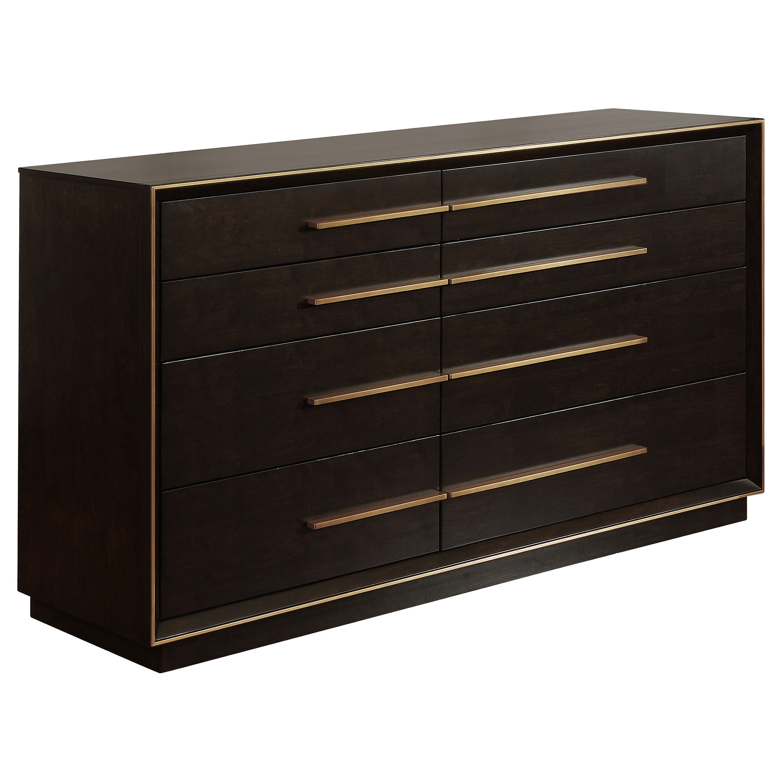 Dar Furniture - Coaster - Durango 8-drawer Dresser Smoked Peppercorn - 223263