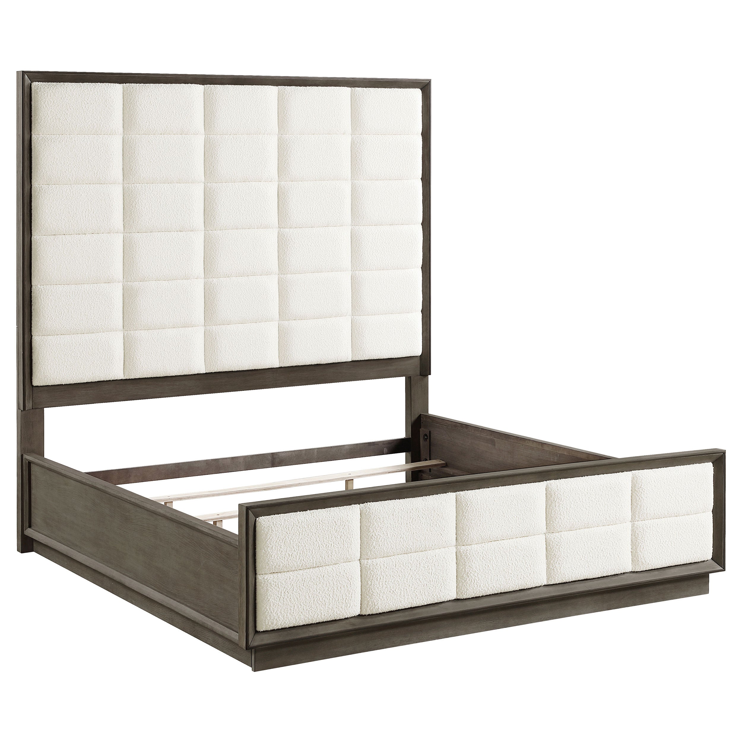 Dar Furniture - Coaster - Durango 80-inch Eastern King Panel Bed Taupe Oak - 223271KE
