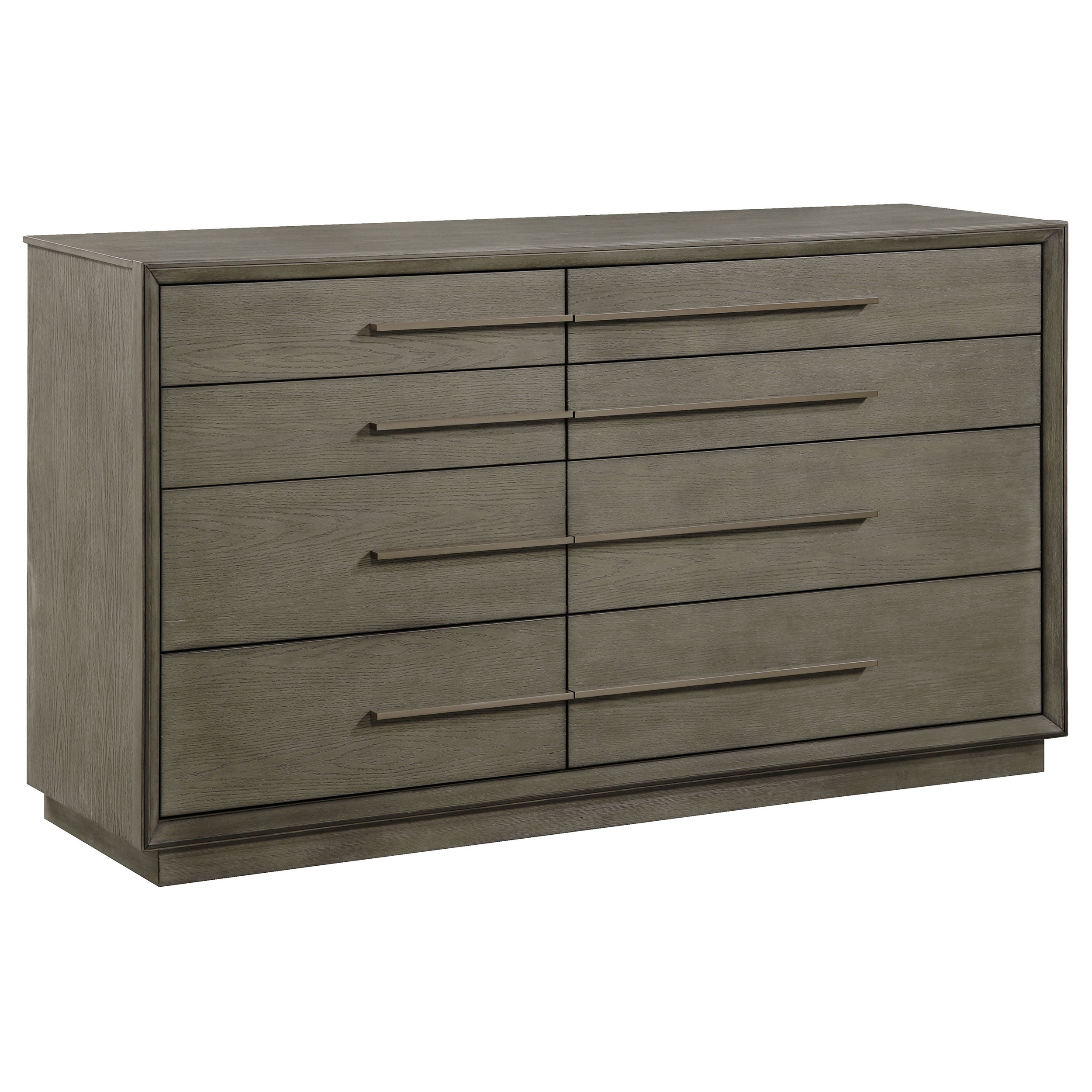 Durango 4-piece California King Bedroom Set Taupe Oak