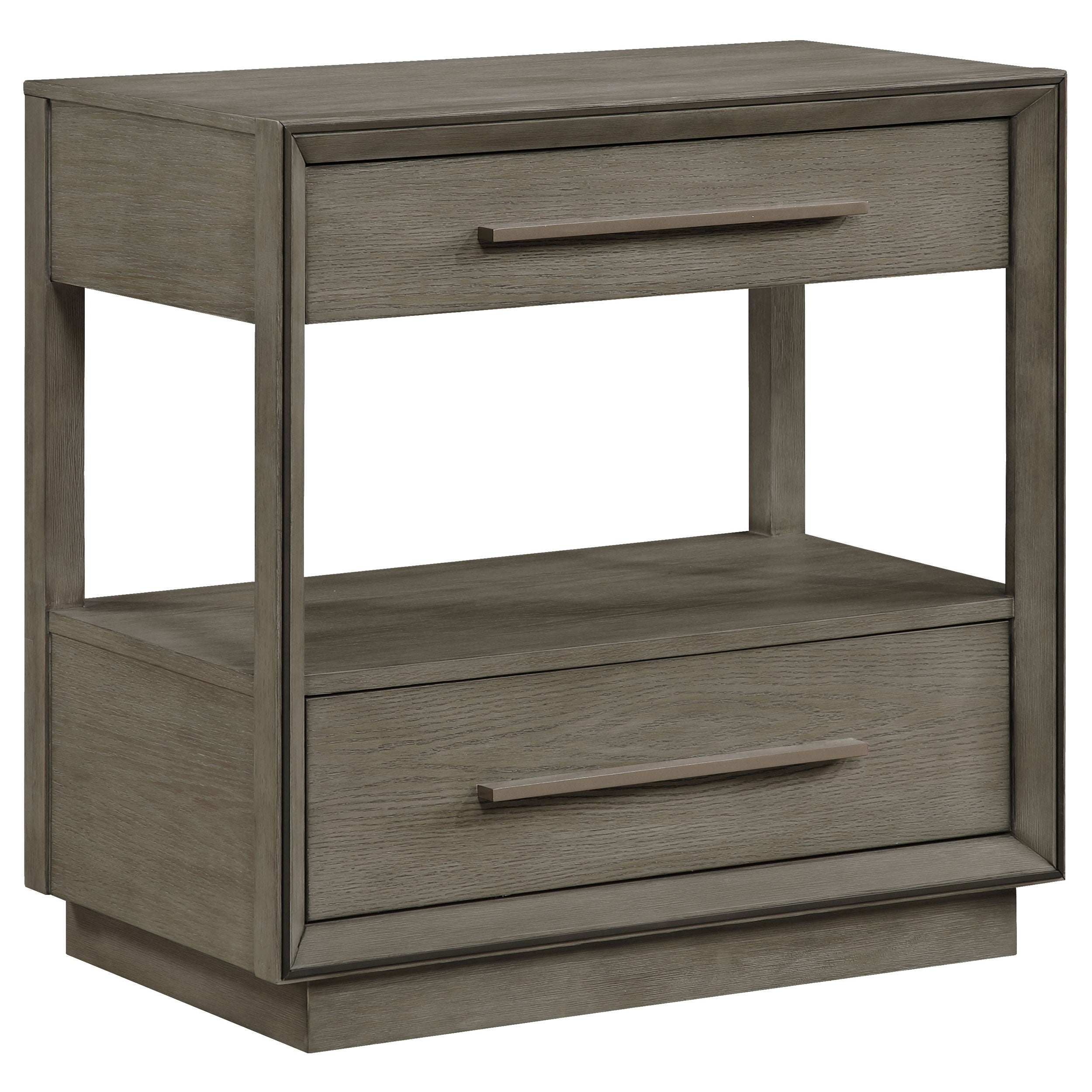 Durango 4-piece Queen Bedroom Set Taupe Oak