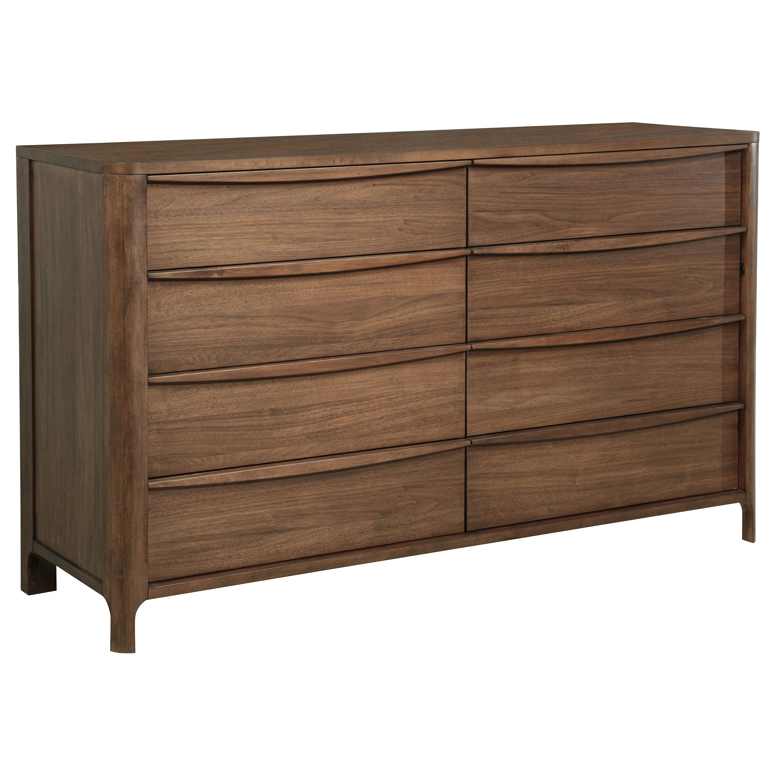 Dar Furniture - Coaster - Maderia 8-drawer Dresser Cabinet Walnut - 223323