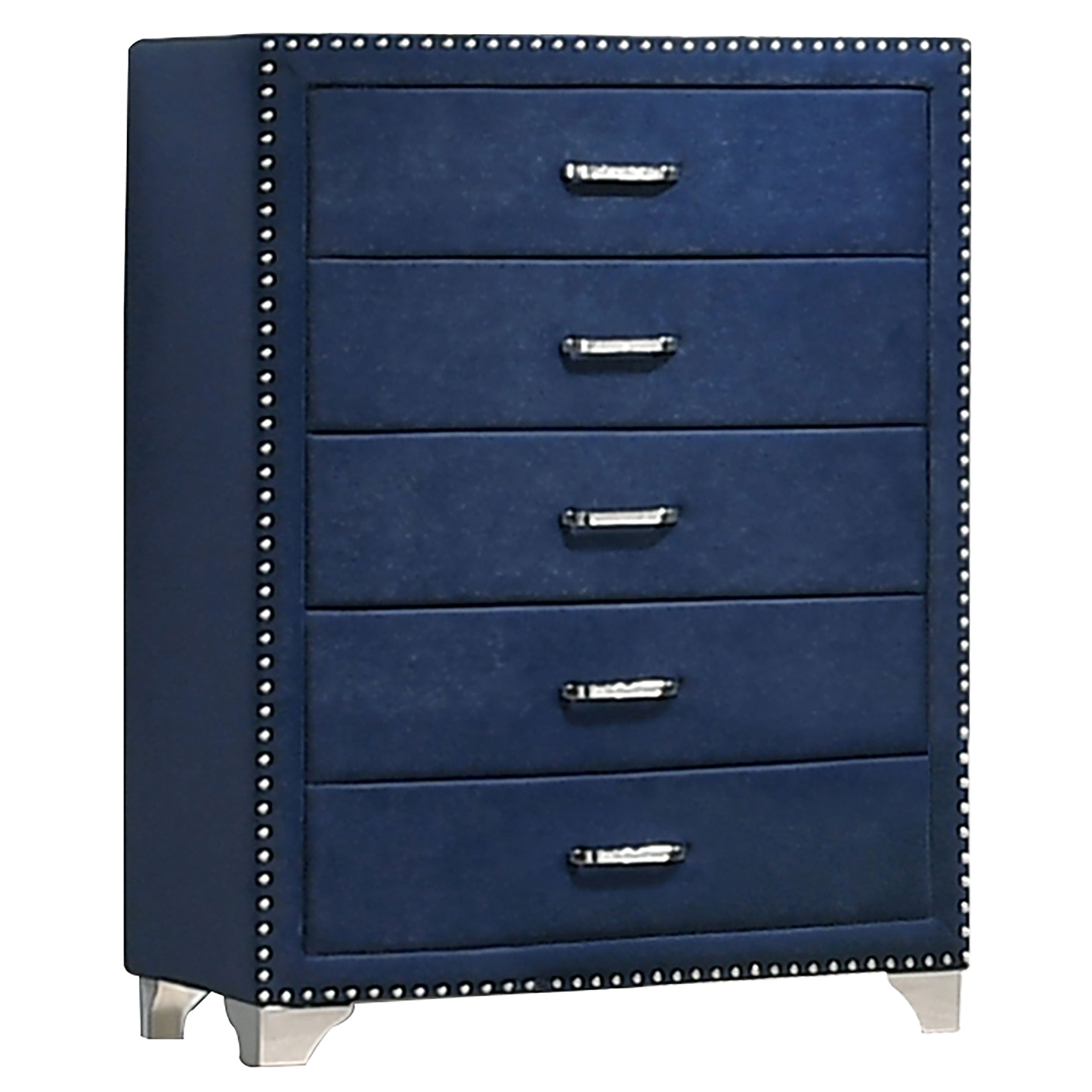 Dar Furniture - Coaster - Melody 5-drawer Bedroom Chest Pacific Blue - 223375