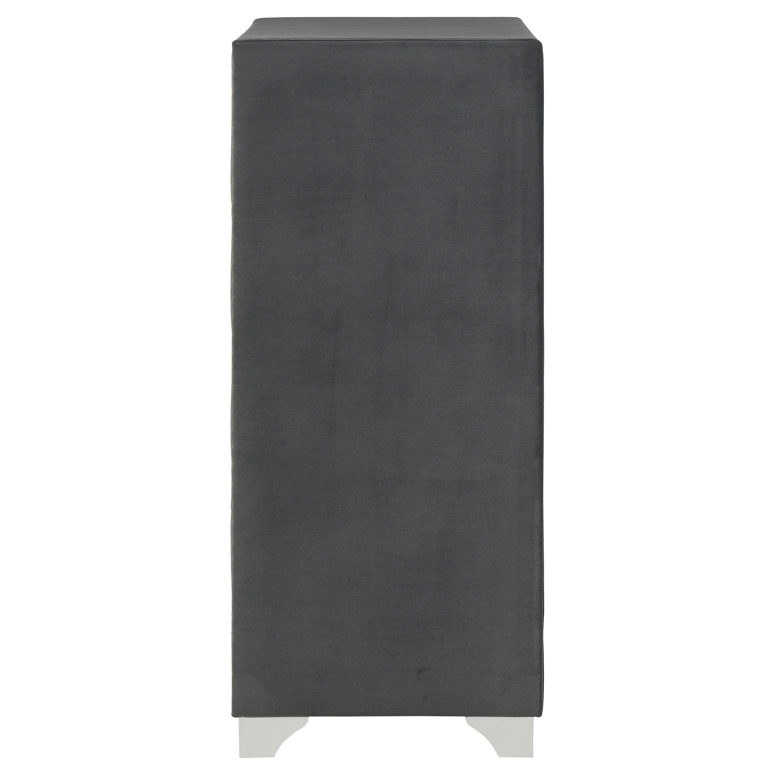Melody 5-drawer Bedroom Chest Grey