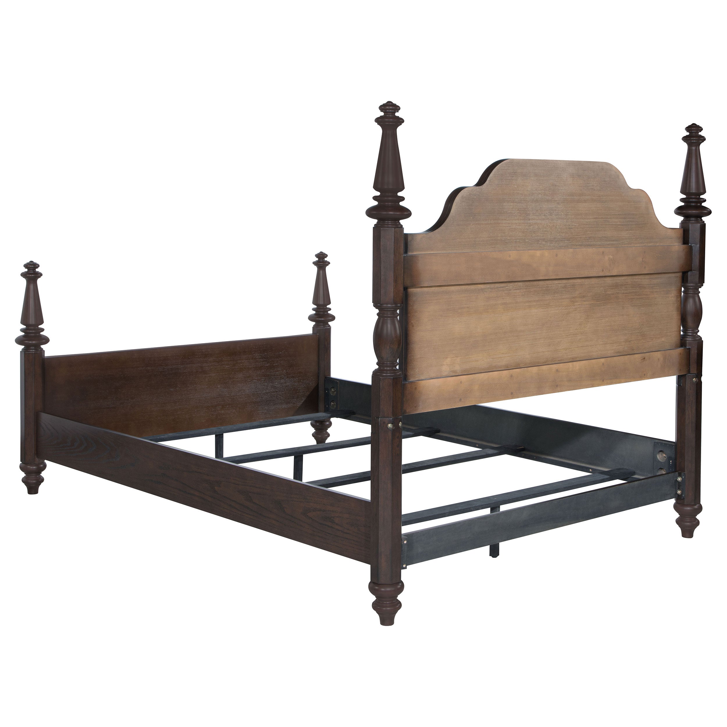 Andover 4-piece Queen Bedroom Set Dark Oak