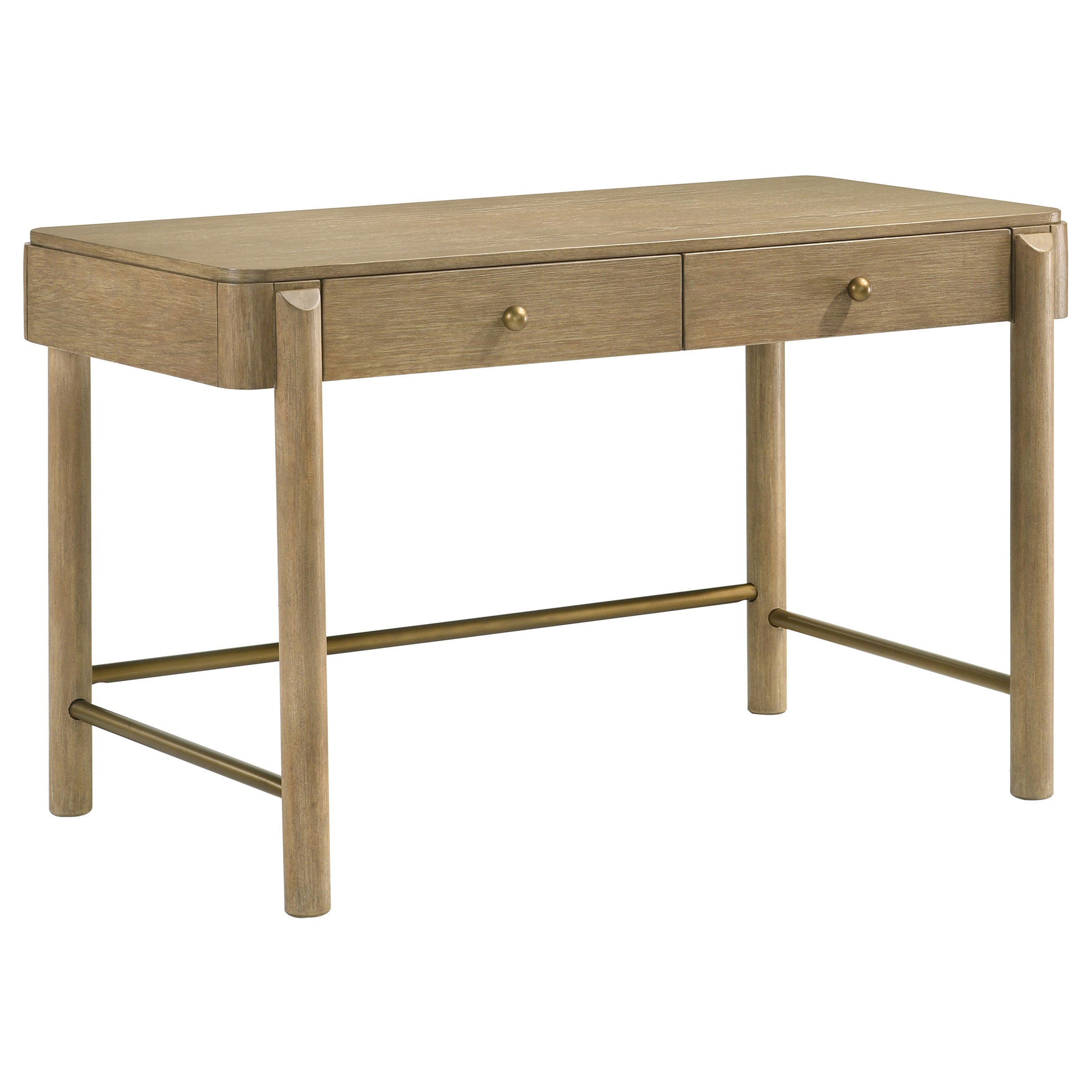 Dar Furniture - Coaster - Arini 2-drawer Vanity Desk Makeup Table Sand Wash - 224307