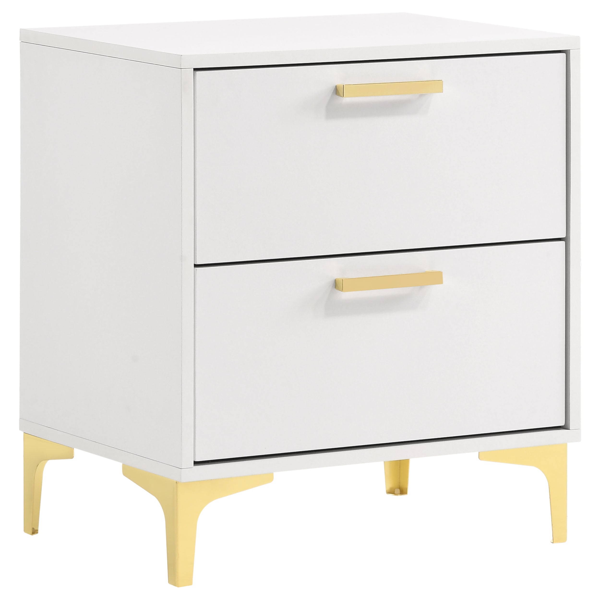 Dar Furniture - Coaster - Kendall 2-drawer Nightstand White - 224402