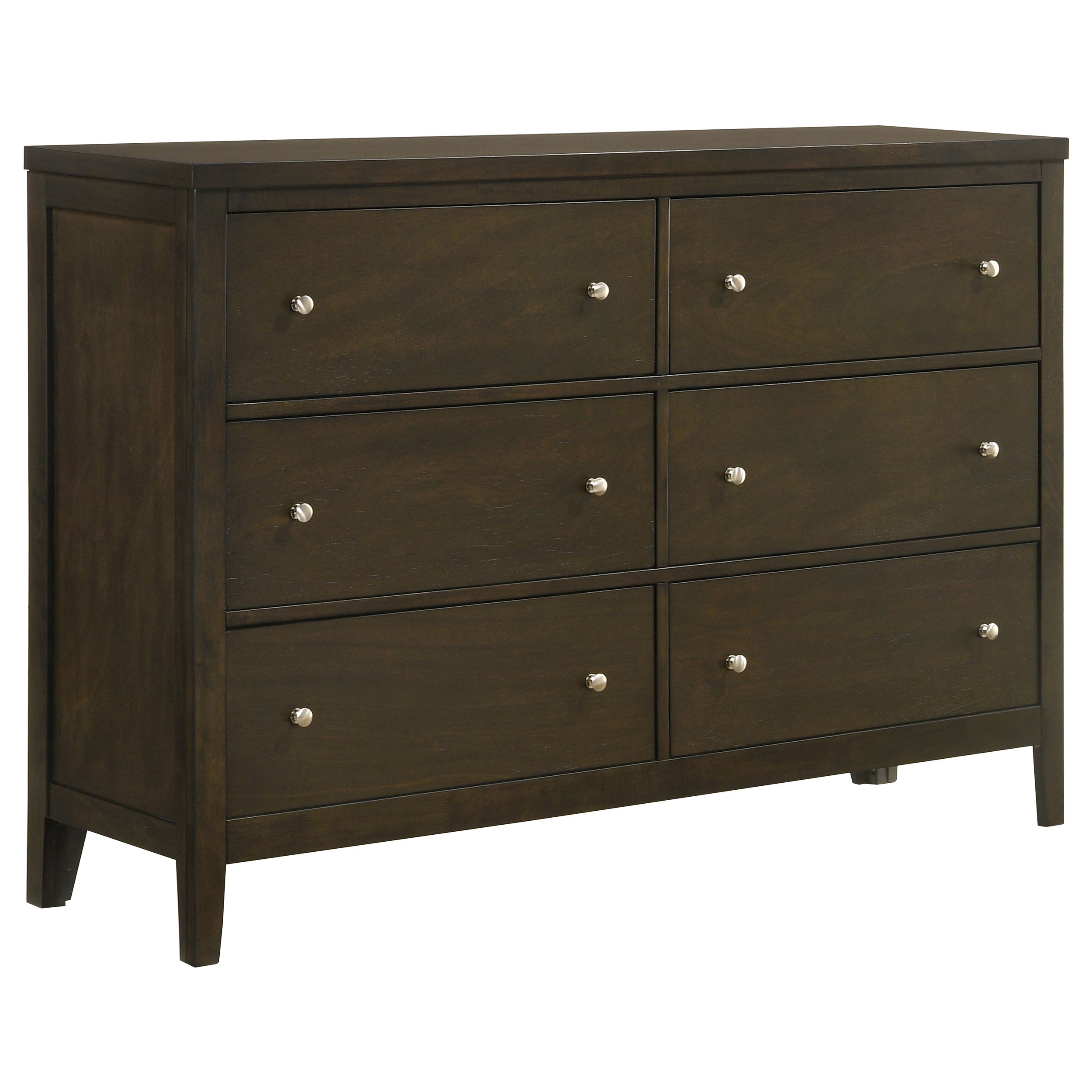 Dar Furniture - Coaster - Wilkes 6-drawer Dresser Cabinet Dark Cocoa - 224423