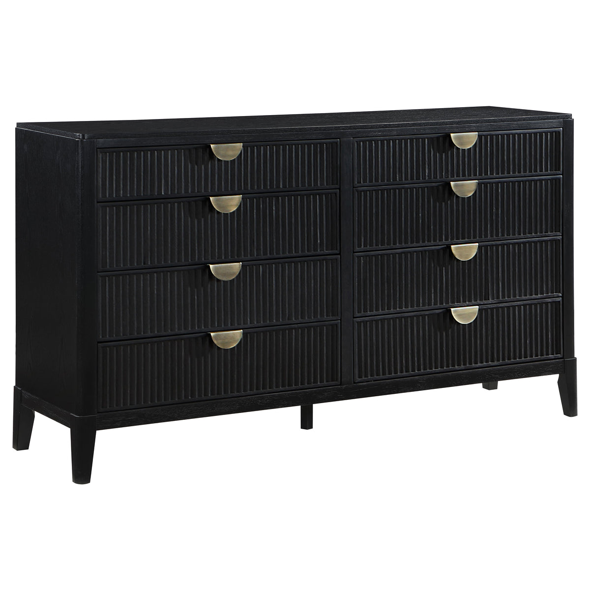 Dar Furniture - Coaster - Brookmead 8-drawer Dresser Black - 224713