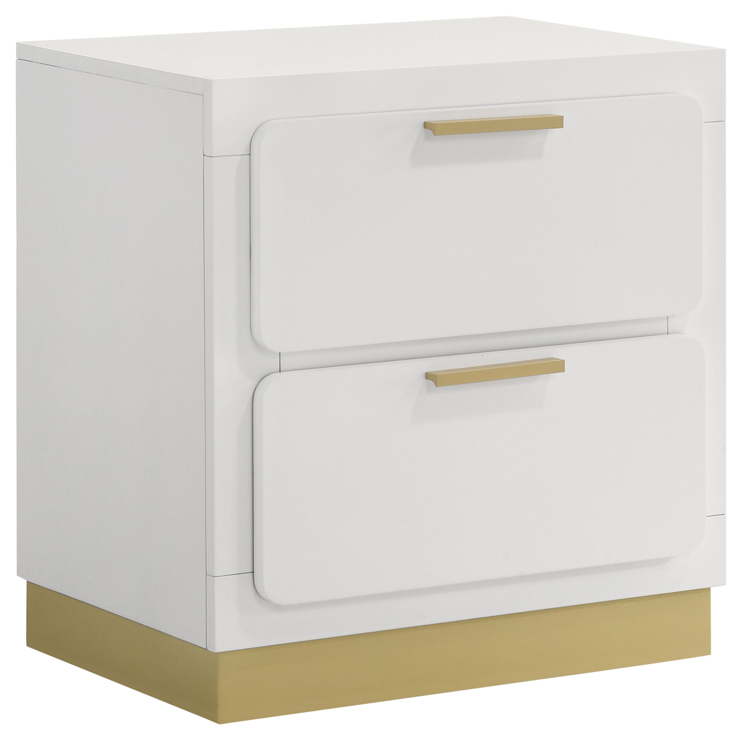 Dar Furniture - Coaster - Caraway 2-drawer Nightstand White - 224772