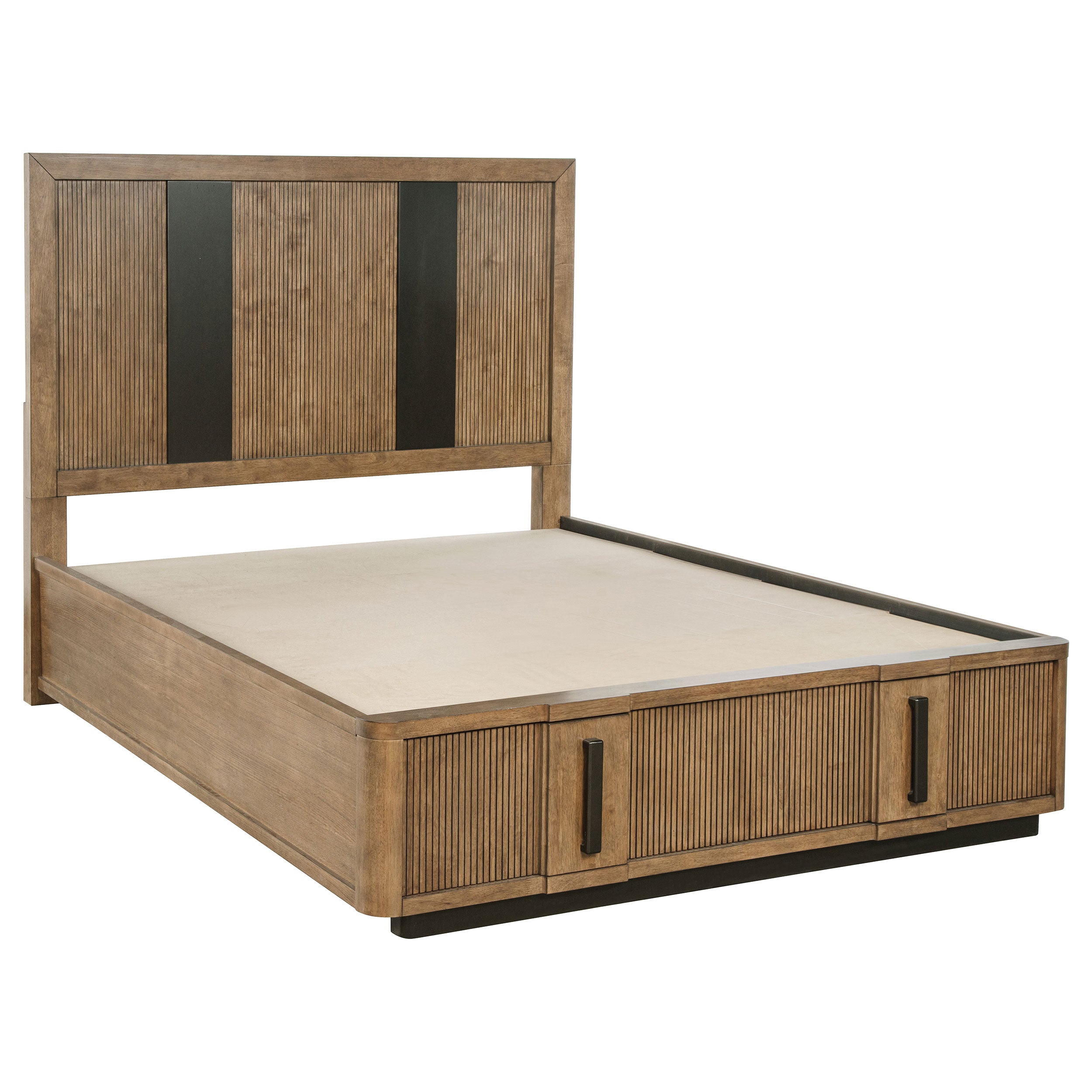 Dar Furniture - Coaster - Terrace 2-drawer California King Storage Bed Ash Brown - 224900KW
