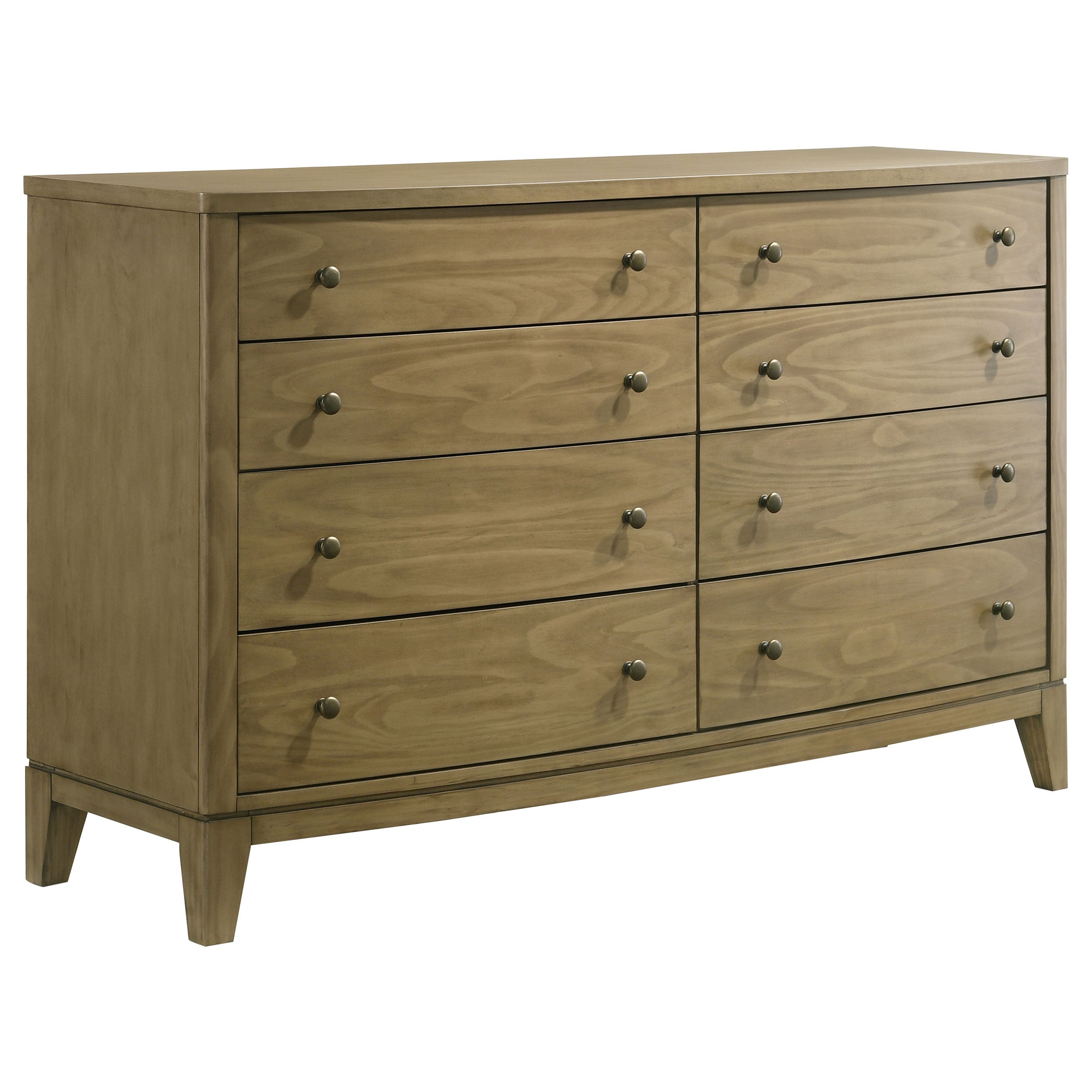 Dar Furniture - Coaster - Granada 8-drawer Dresser Cabinet Natural Pine - 224923