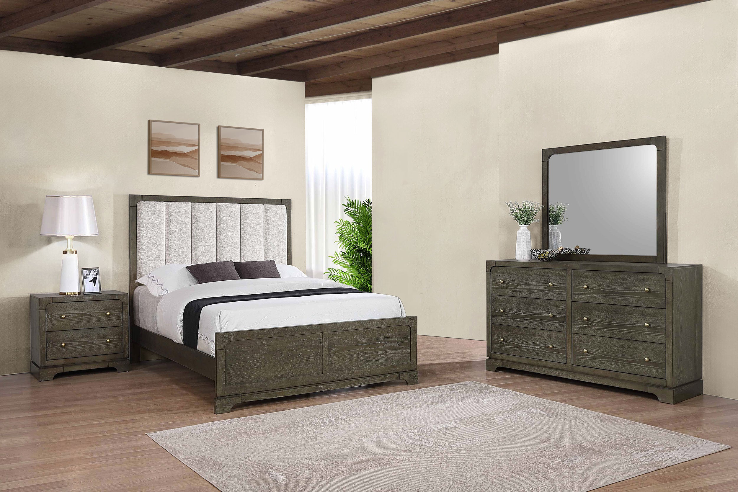 Dar Furniture - Coaster - Gran Park 4-piece Queen Bedroom Set Dark Cocoa - 224930Q-S4