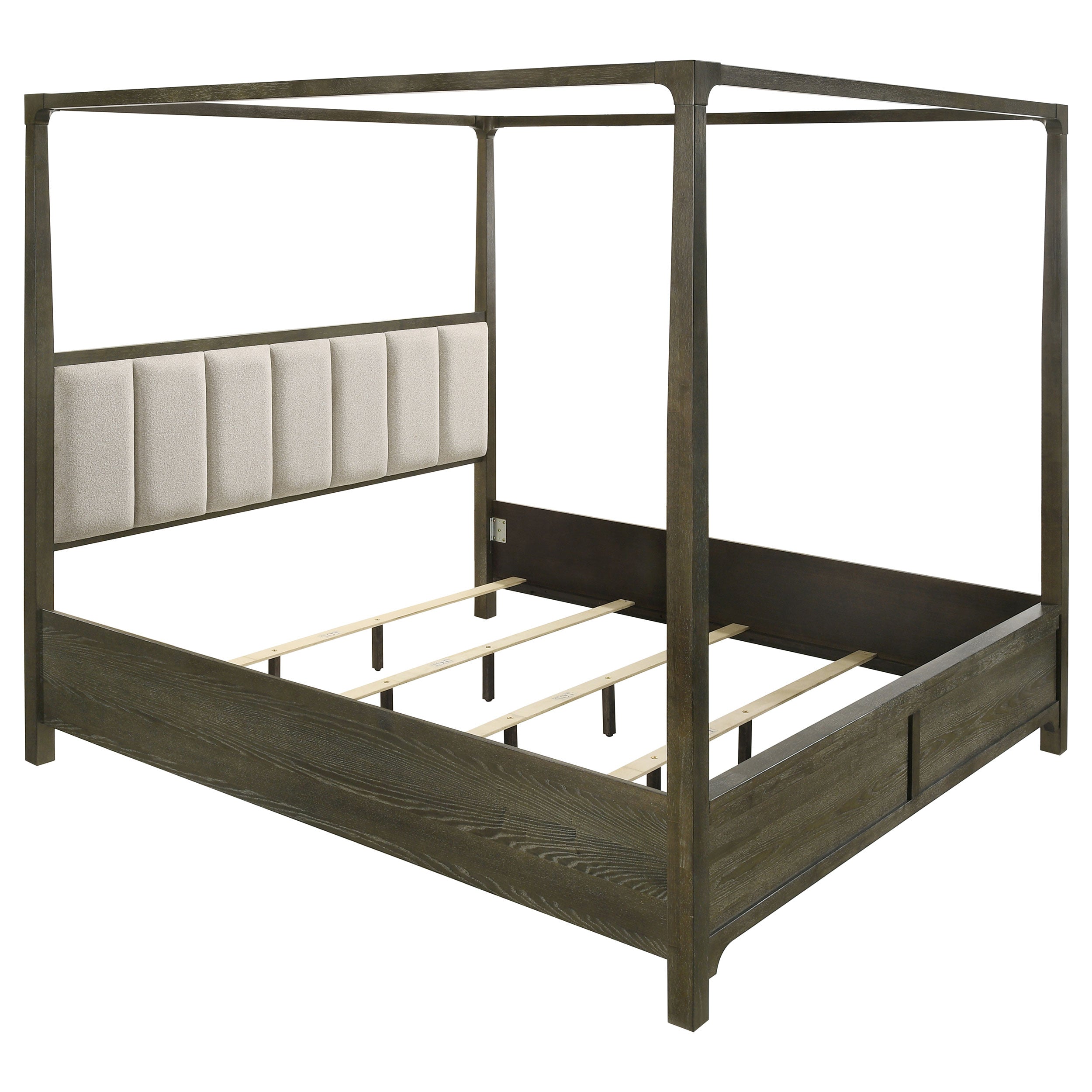 Dar Furniture - Coaster - Gran Park California King Four Poster Canopy Bed Dark Cocoa - 224931KW
