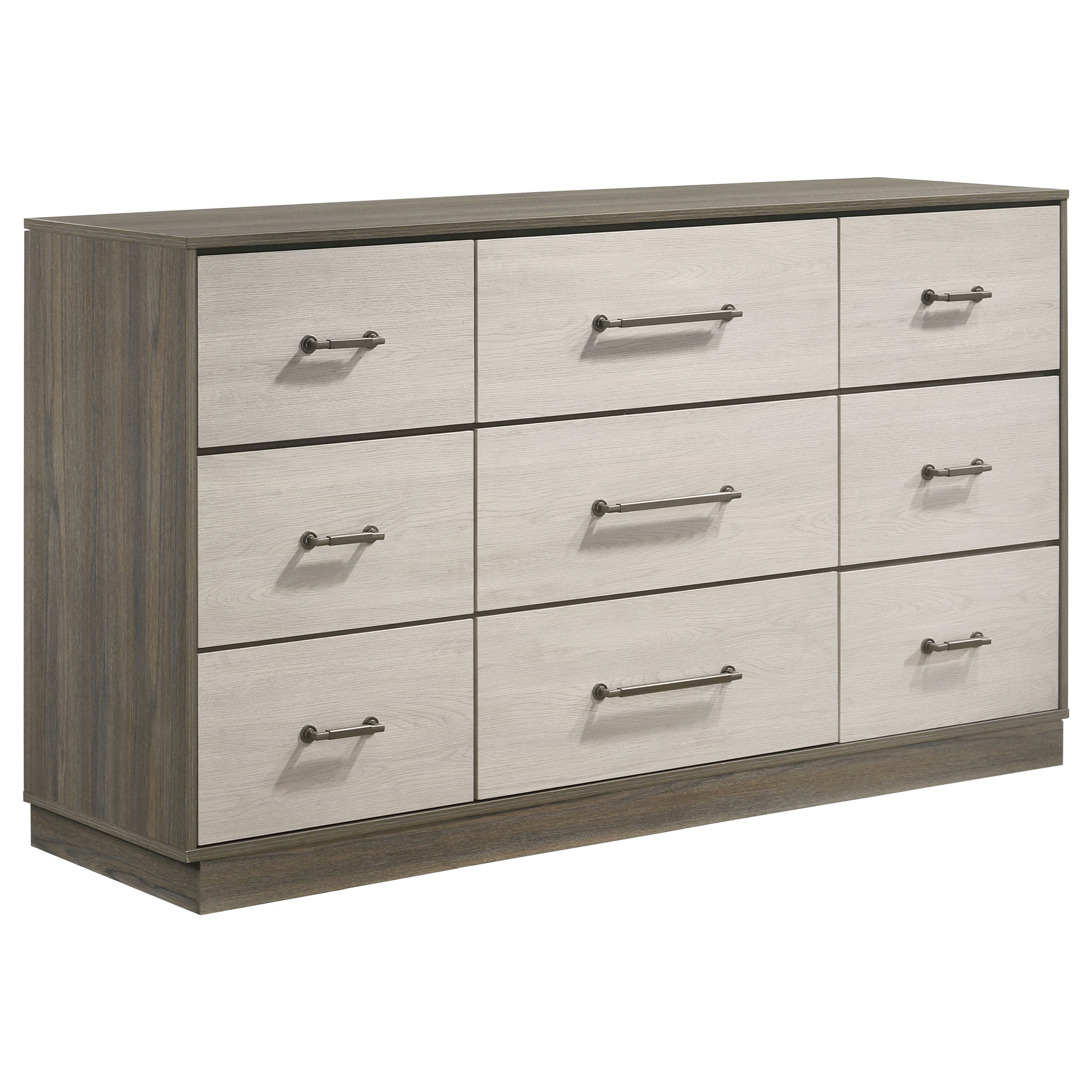 Fenwick 4-piece California King Bedroom Set Grey Oak