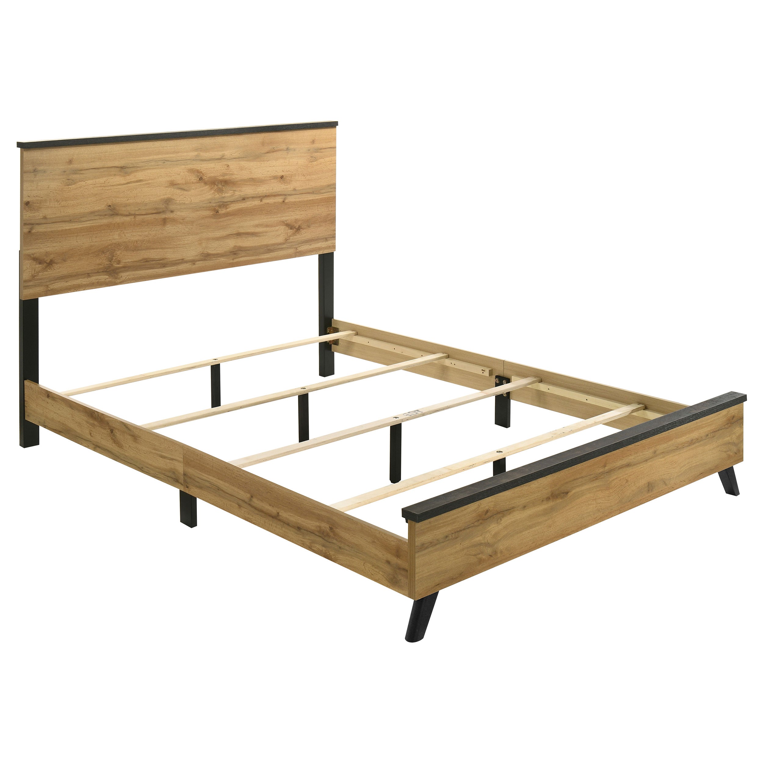 Dar Furniture - Coaster - Kaywood 52-inch Queen Panel Bed Natural Pine - 225001Q