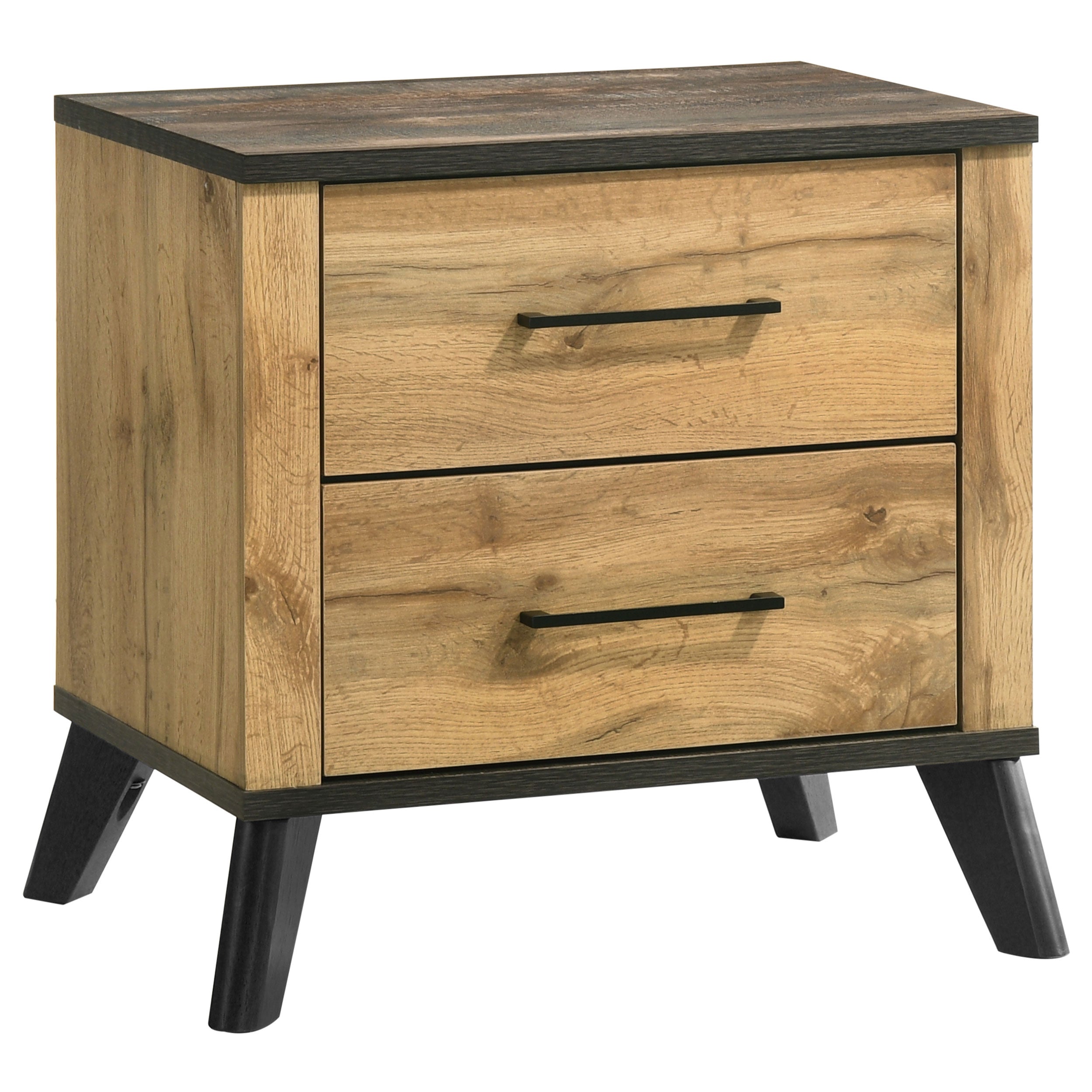 Dar Furniture - Coaster - Kaywood 2-drawer Nightstand Bedside Table Natural Pine - 225002