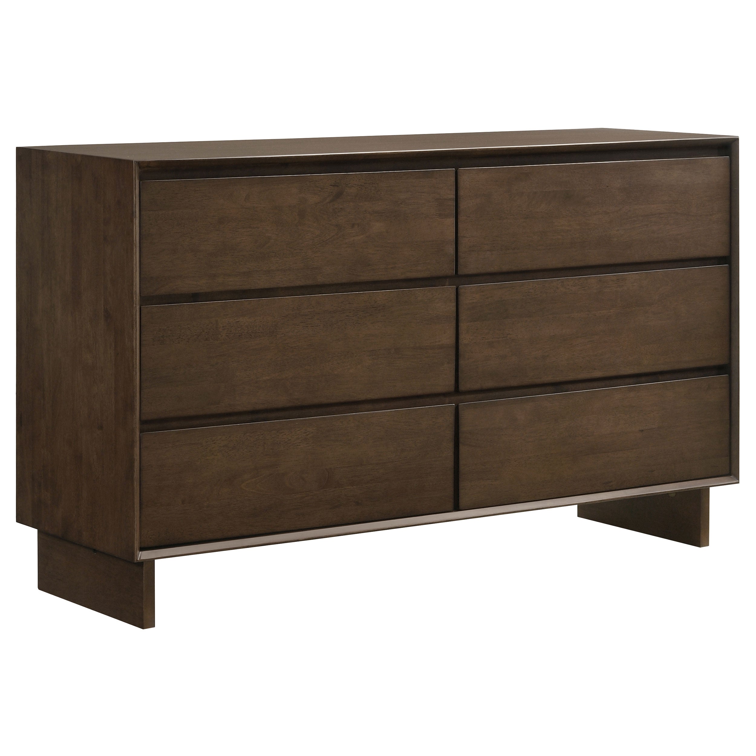 Dar Furniture - Coaster - Glenwood 6-drawer Dresser Cabinet Warm Brown - 225013