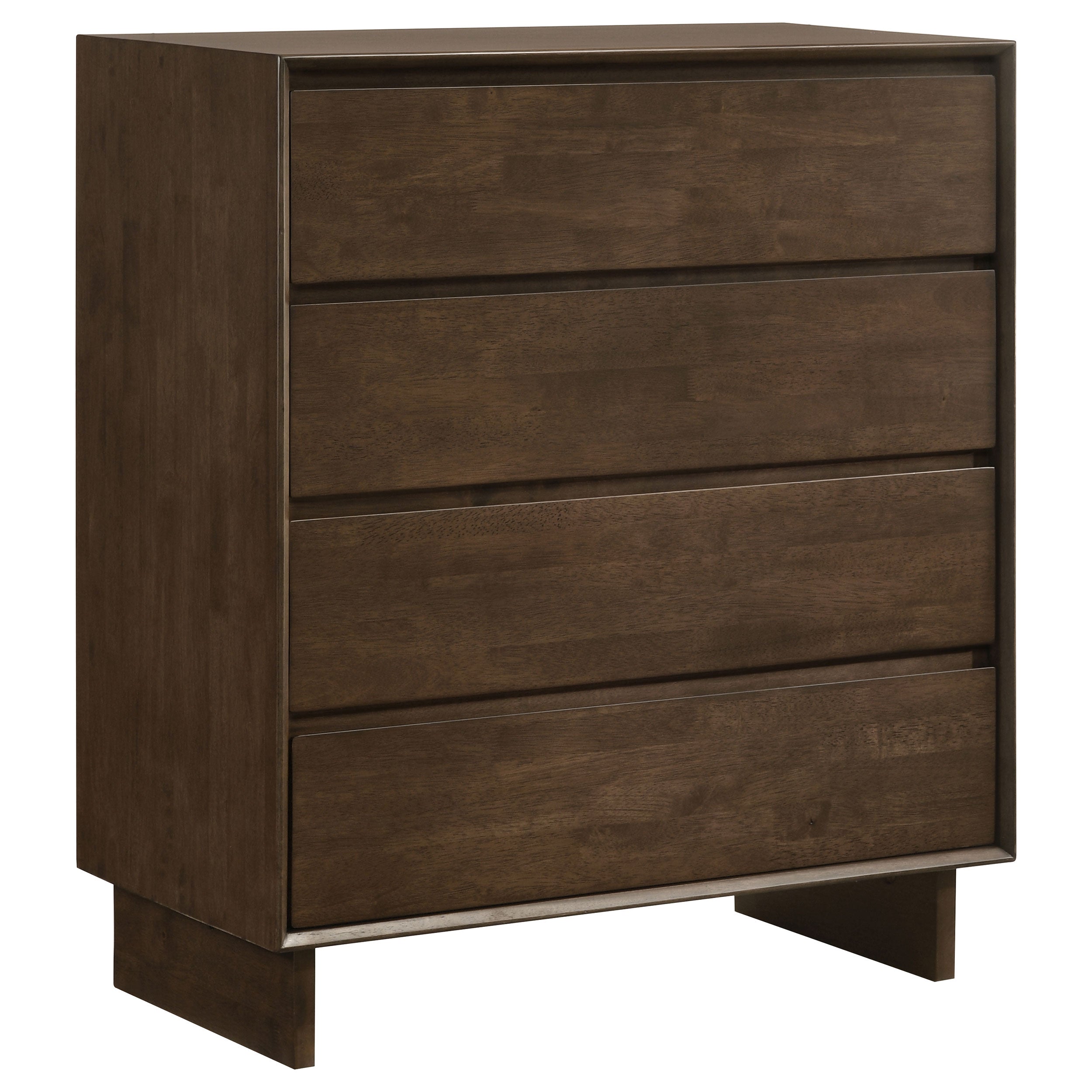 Dar Furniture - Coaster - Glenwood 4-drawer Chest of Drawers Warm Brown - 225015