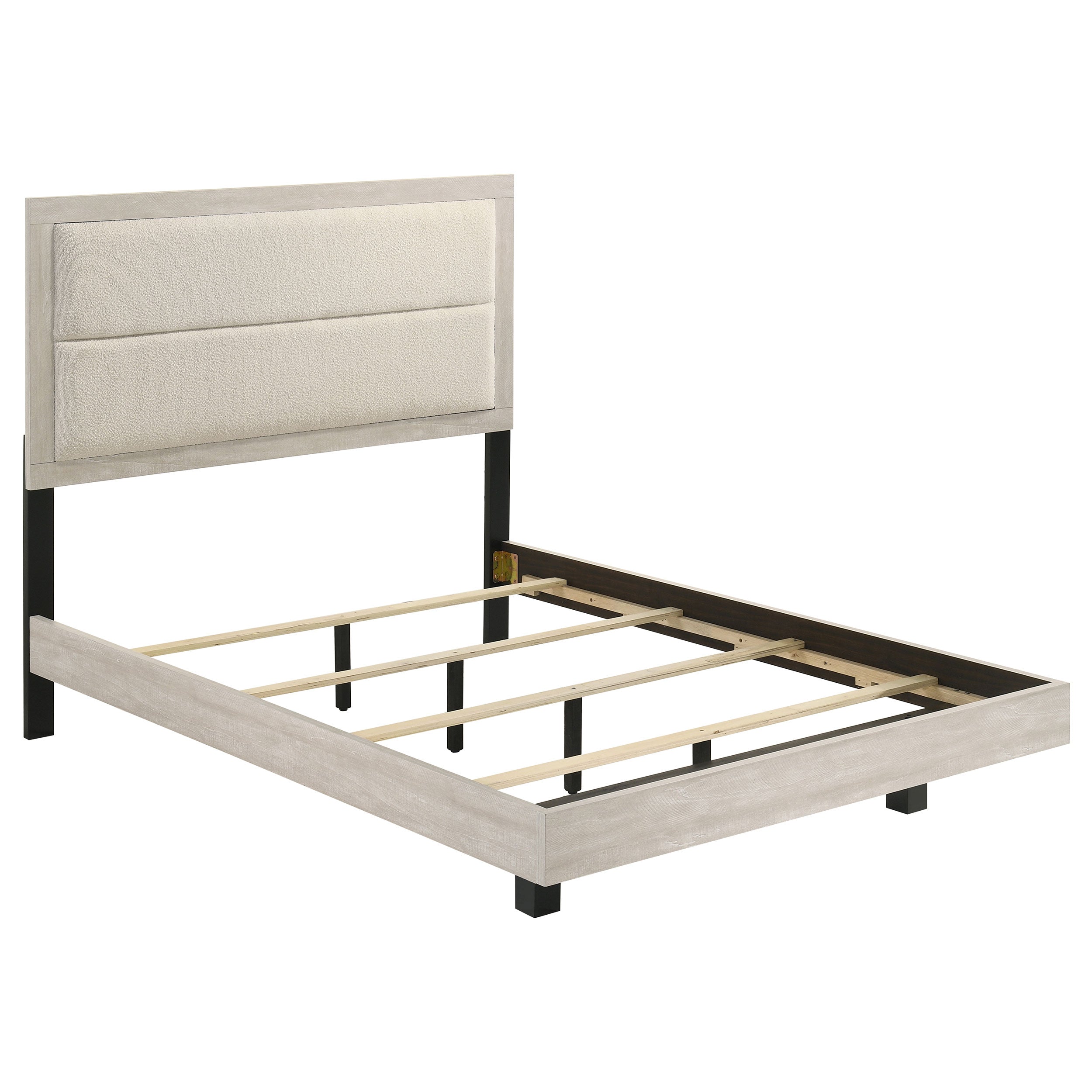 Dar Furniture - Coaster - Trenton 54-inch Wood Full Panel Bed Rustic Cream - 225061F