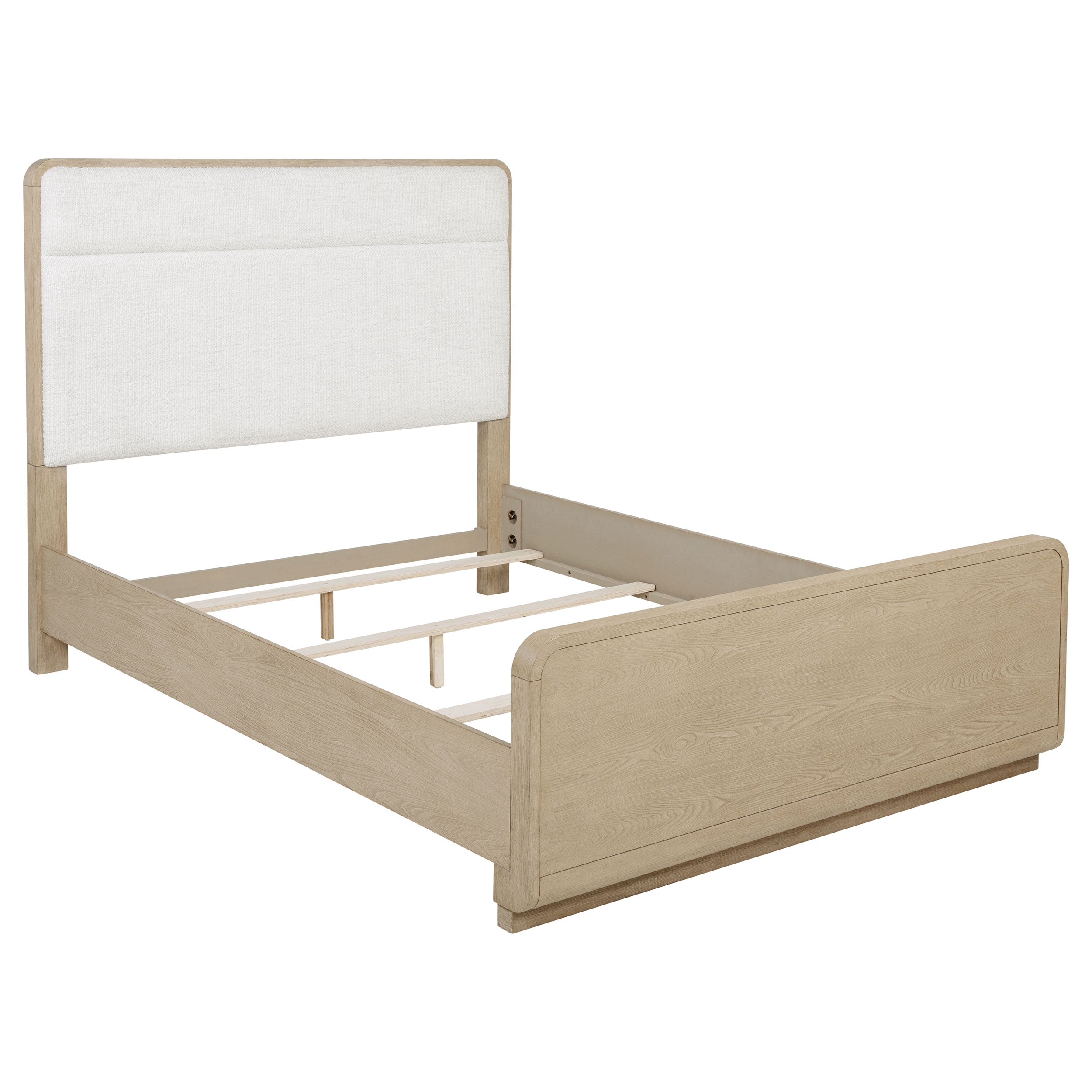 Dar Furniture - Coaster - Ladera 56-inch Queen Panel Bed Light Elm - 225081Q