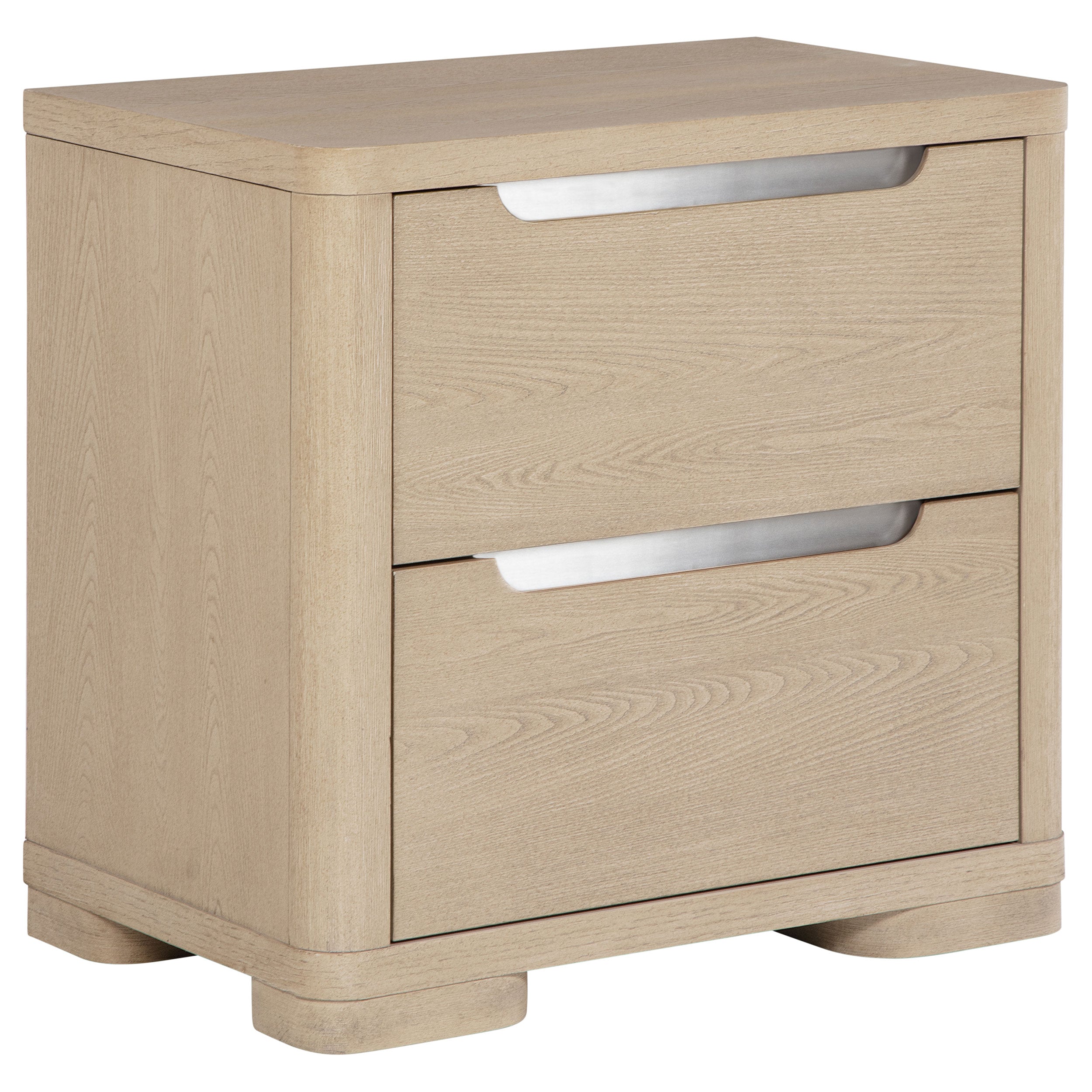 Dar Furniture - Coaster - Ladera 2-drawer Nightstand Bedside Table Light Elm - 225082