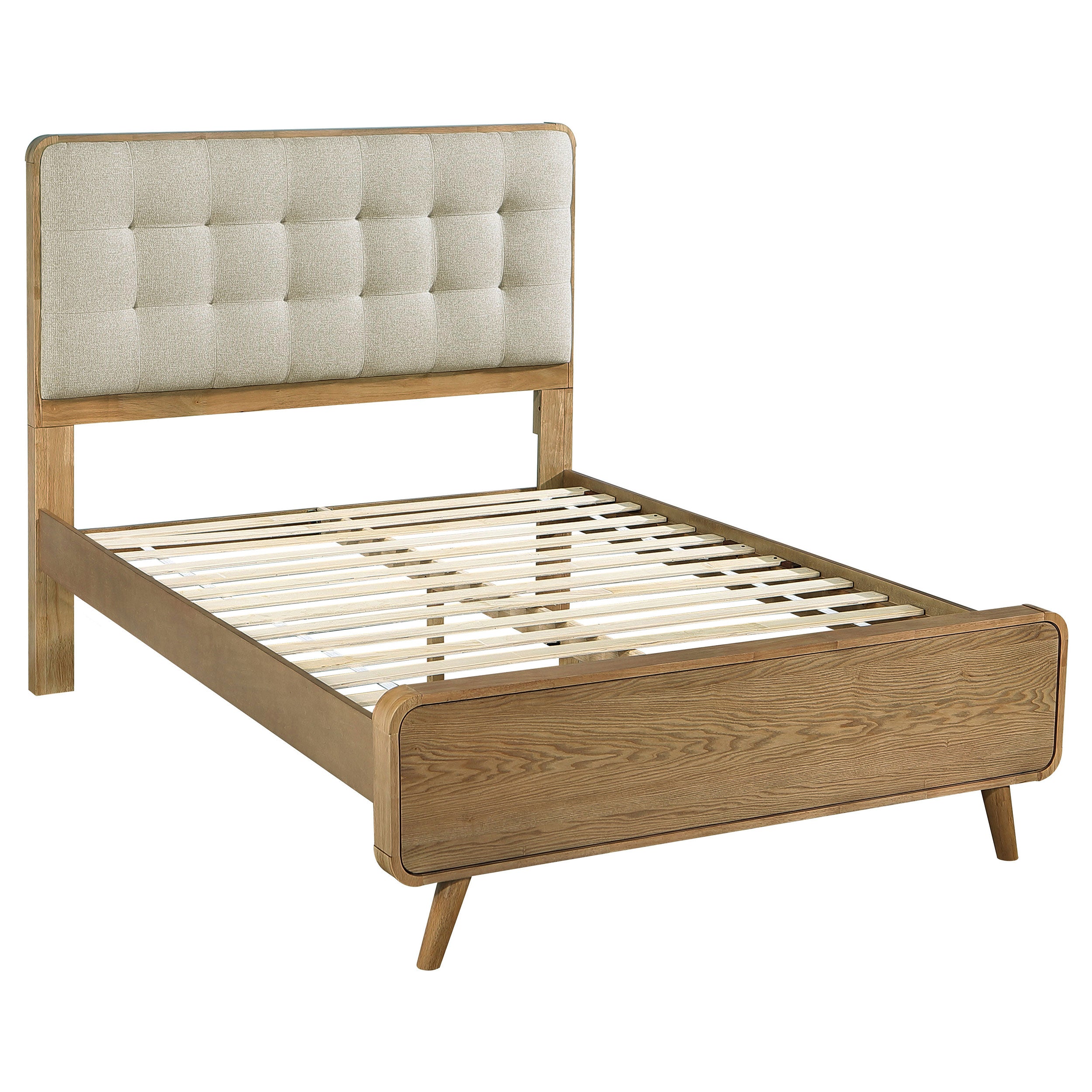 Dar Furniture - Coaster - Robyn Wood Full Platform Bed Light Ash - 225091F