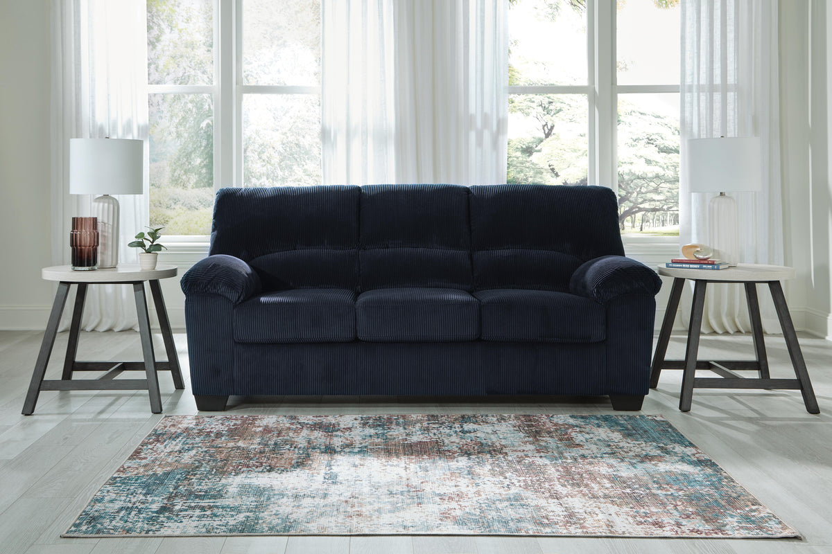 Dar Furniture - Ashley Furniture - SimpleJoy Sofa - Sofa / Navy - 2420538