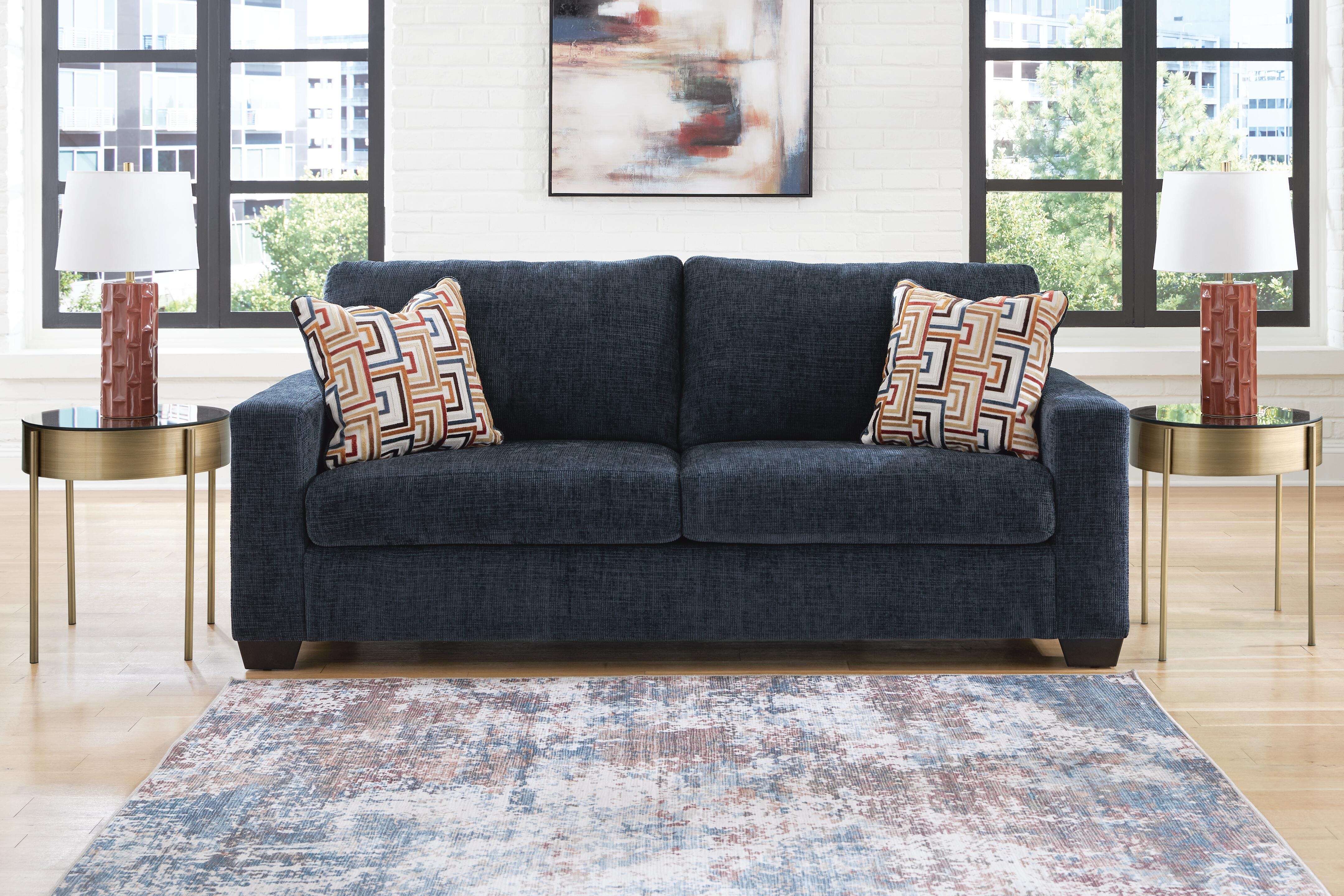 Dar Furniture - Ashley Furniture - Aviemore Sofa - Sofa / Ink - 2430338