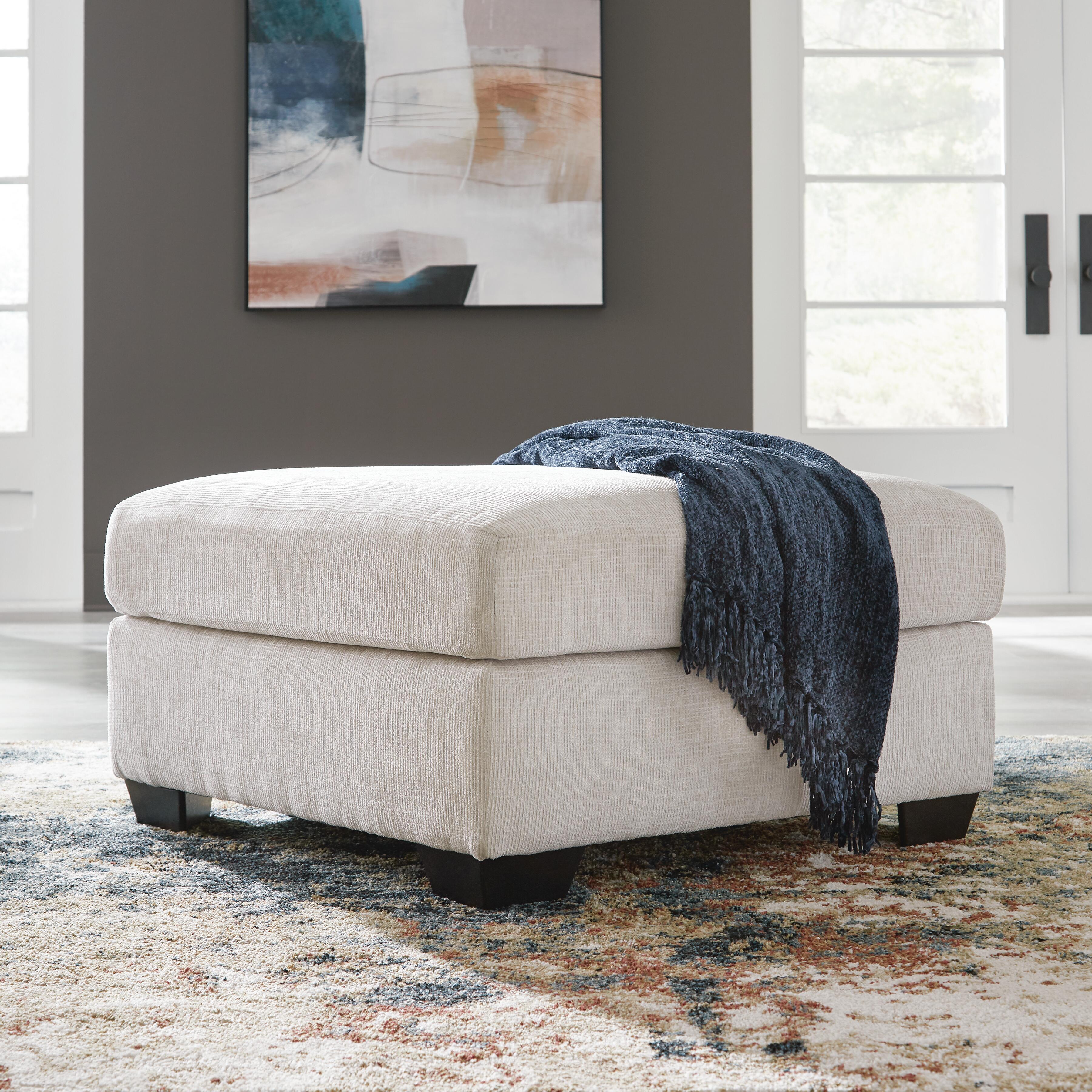 Dar Furniture - Ashley Furniture - Aviemore Oversized Accent Ottoman - Oversized Accent Ottoman / Stone - 2430508