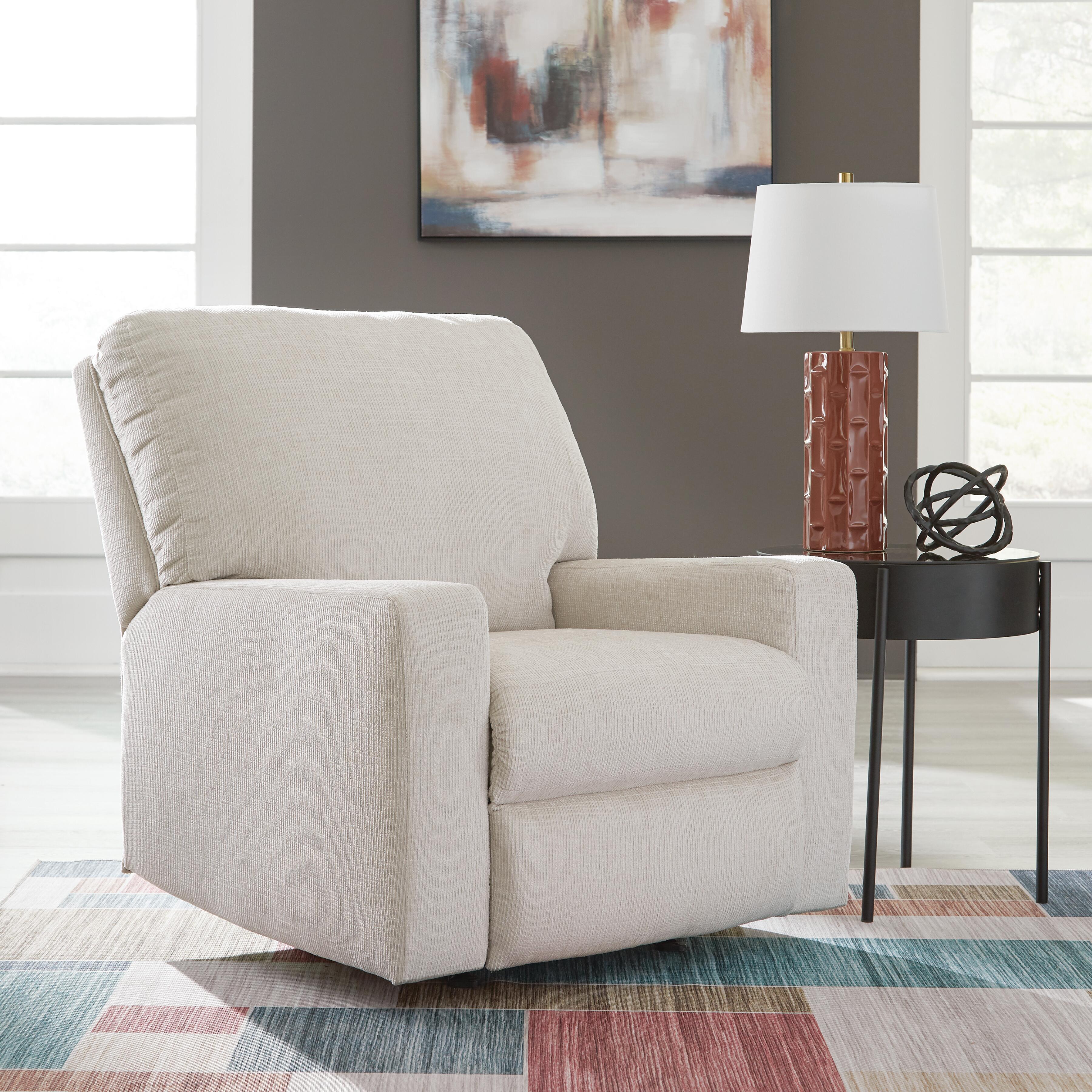 Dar Furniture - Ashley Furniture - Aviemore Recliner - Rocker Recliner / Stone - 2430525