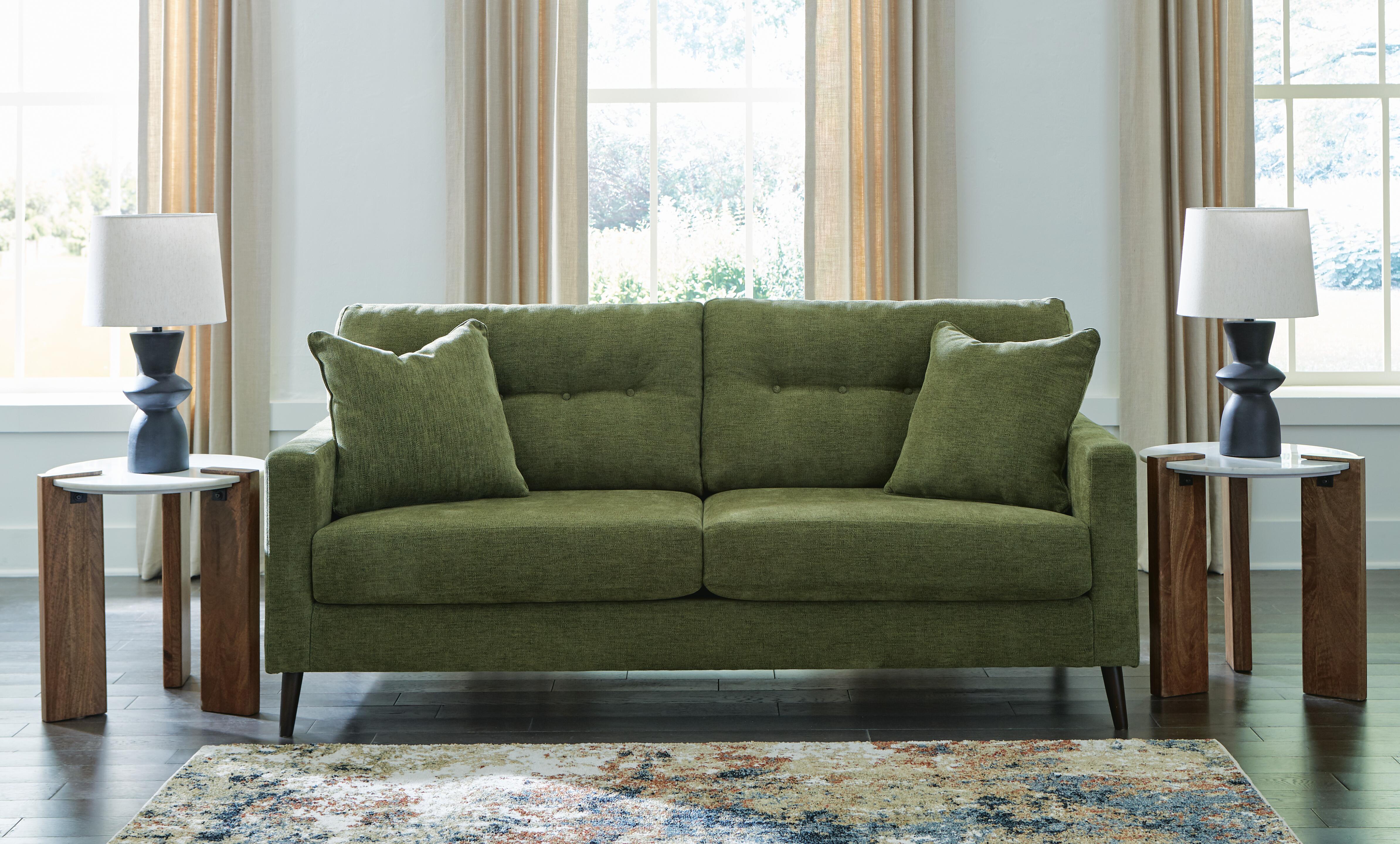 Dar Furniture - Ashley Furniture - Bixler Sofa - Sofa / Olive - 2610738