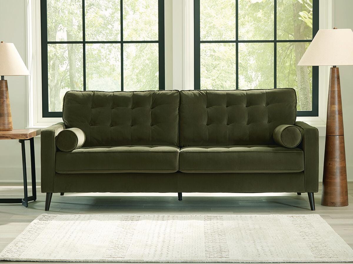 Dar Furniture - Ashley Furniture - Reveon Lakes Sofa - Sofa / Olive - 2640438