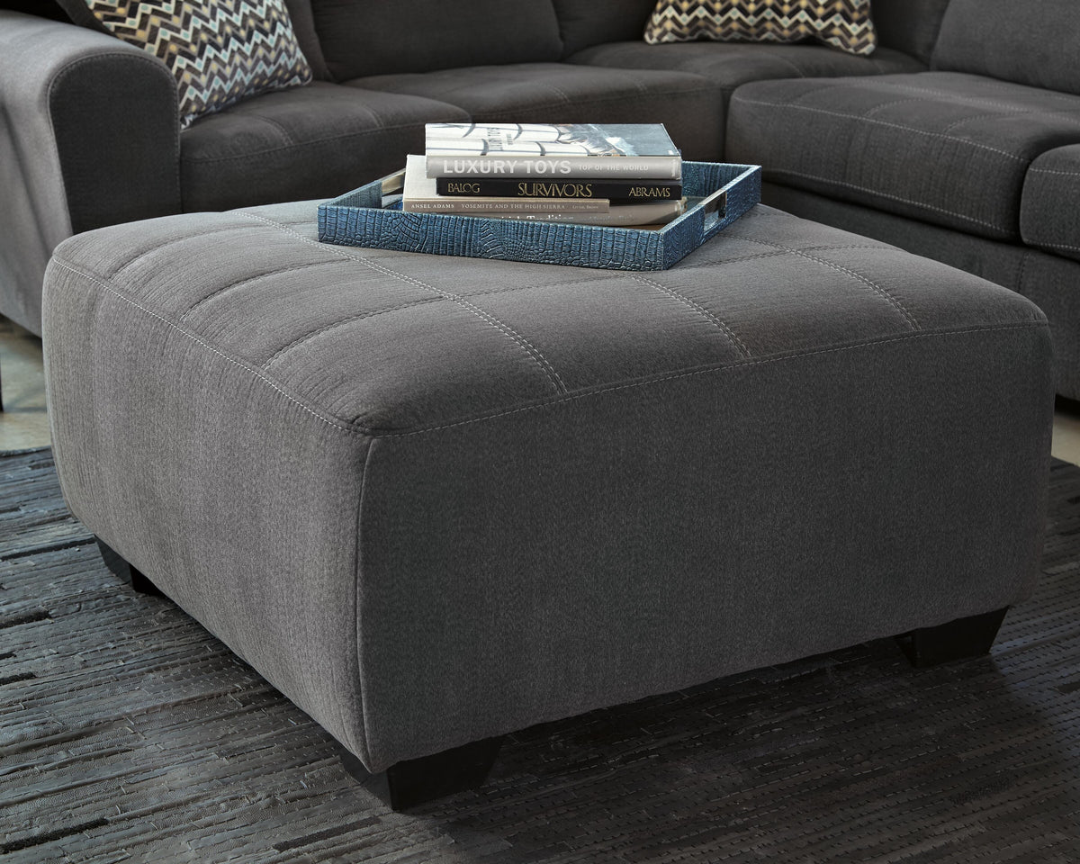 Dar Furniture - Ashley Furniture - Ambee Oversized Accent Ottoman - Oversized Accent Ottoman / Slate - 2862008