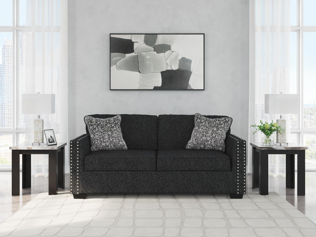 Dar Furniture - Ashley Furniture - Jasmine Peaks Sofa - Sofa / Coal - 2890438