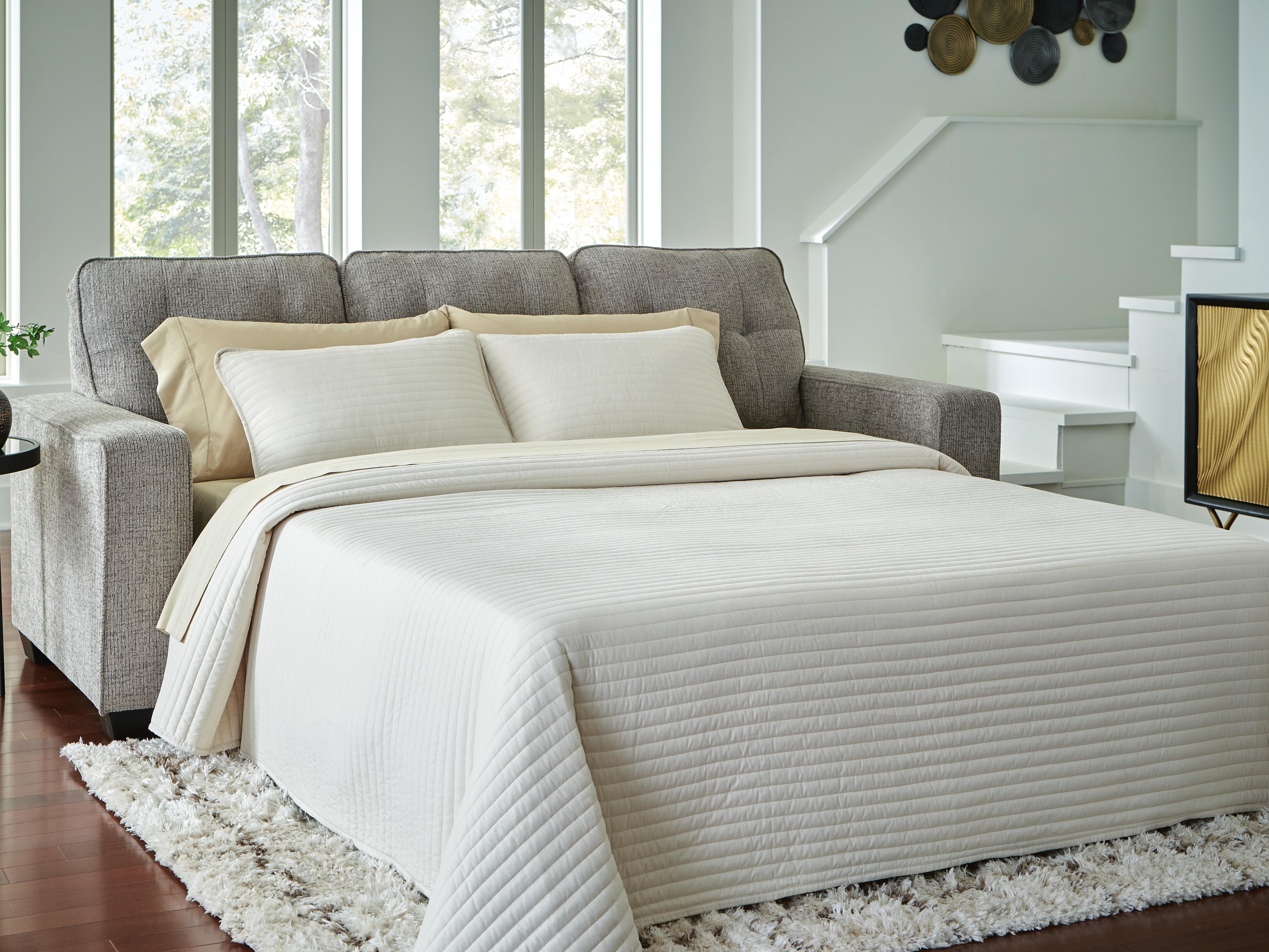 Dar Furniture - Ashley Furniture - Larimer Queen Sofa Sleeper - Queen Sofa Sleeper / Iron - PC2920439