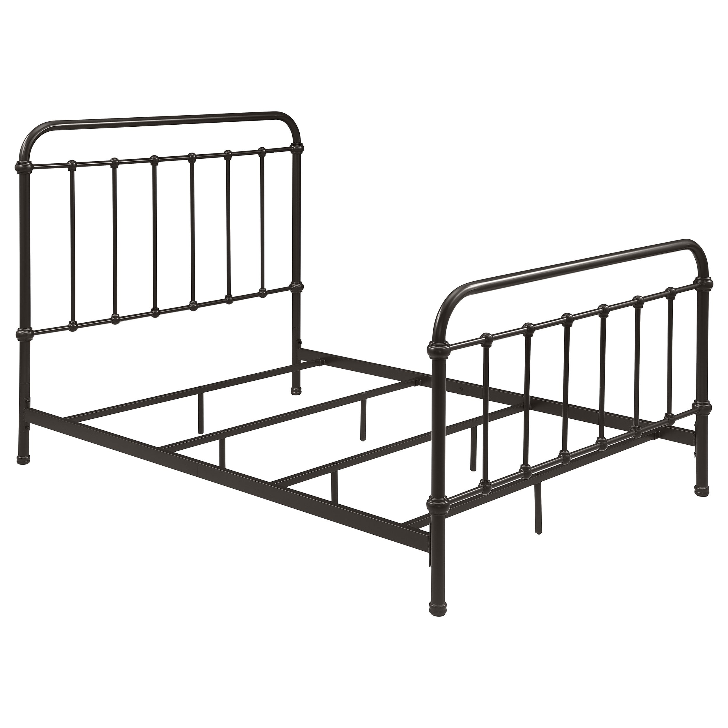 Dar Furniture - Coaster - Livingston Metal Full Open Frame Bed Dark Bronze - 300399F