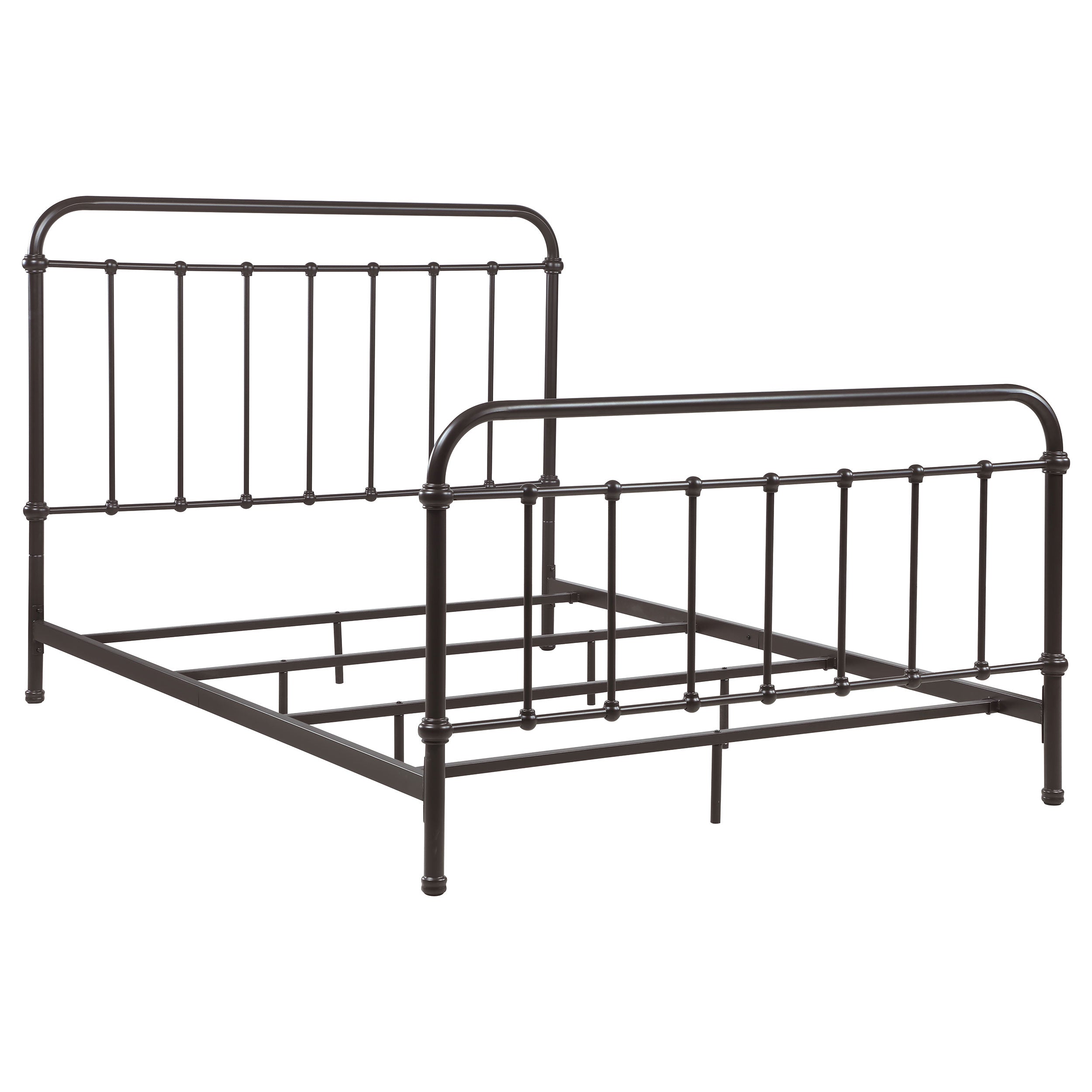 Dar Furniture - Coaster - Livingston Metal Queen Open Frame Bed Dark Bronze - 300399Q