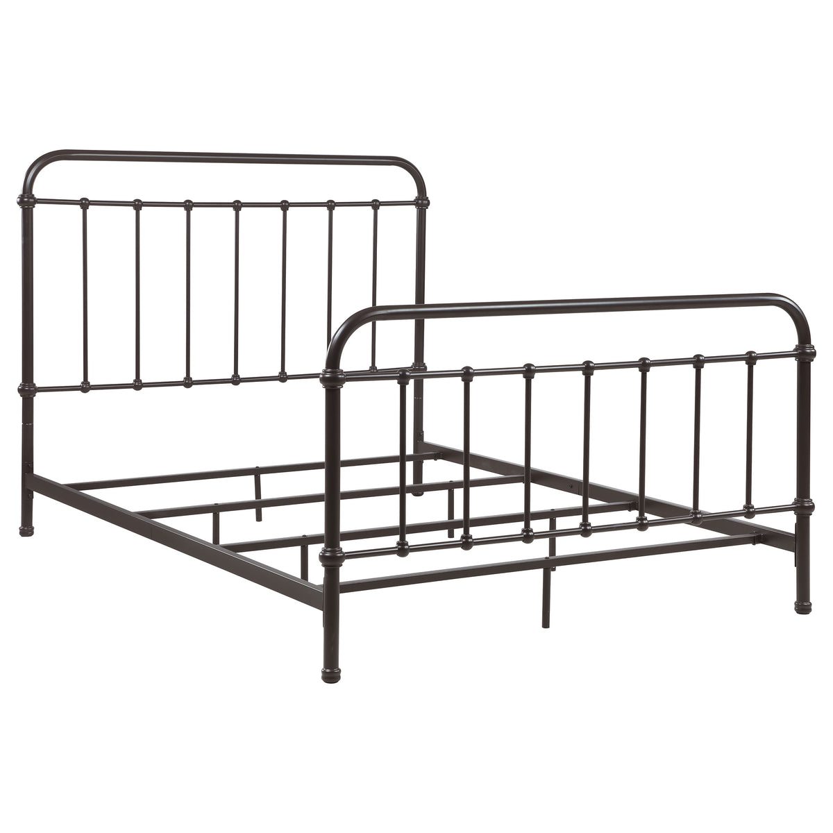 Dar Furniture - Coaster - Livingston Metal Queen Open Frame Bed Dark Bronze - 300399Q