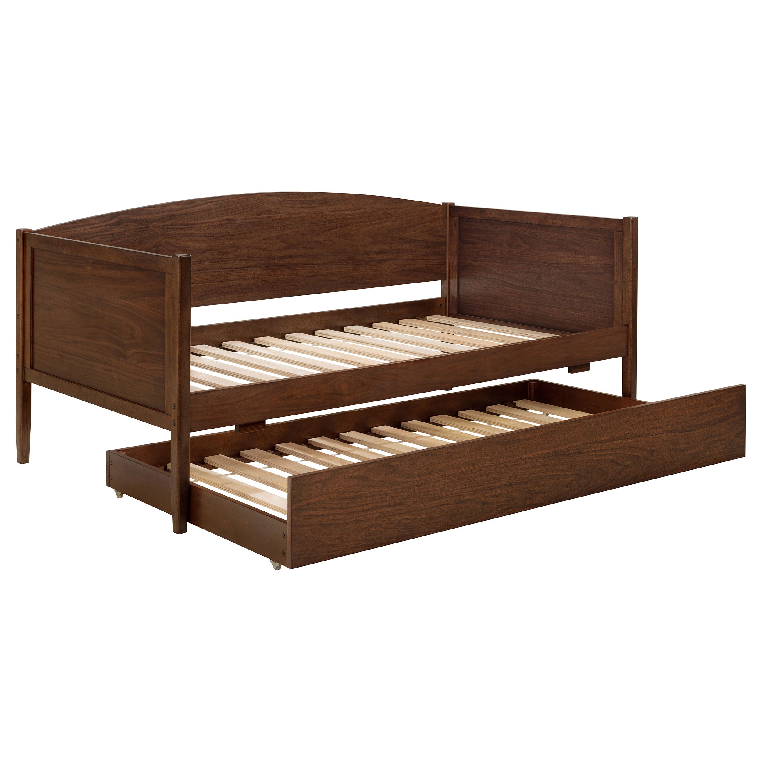 Dar Furniture - Coaster - Bozeman Wood Twin Daybed With Trundle Medium Walnut - 300686